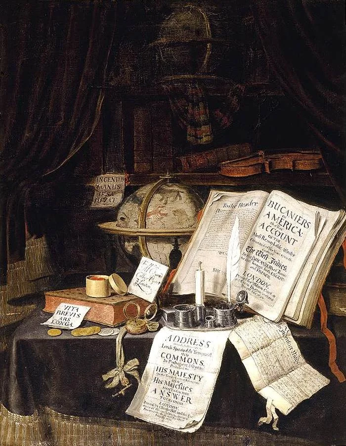 Vanitas Still Life- Evert Collier-1697