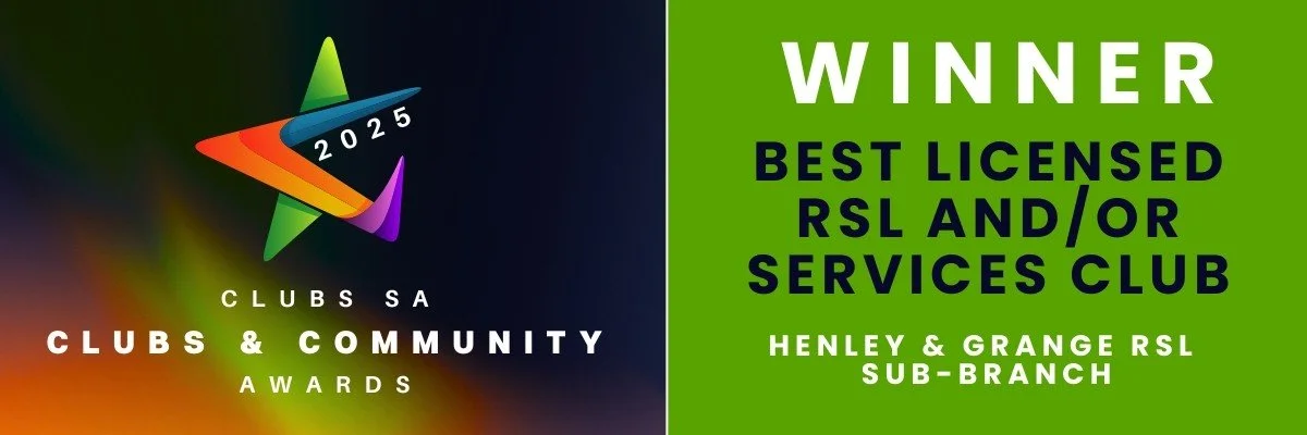 Henley & Grange RSL winner of Clubs SA Best RSL Club award