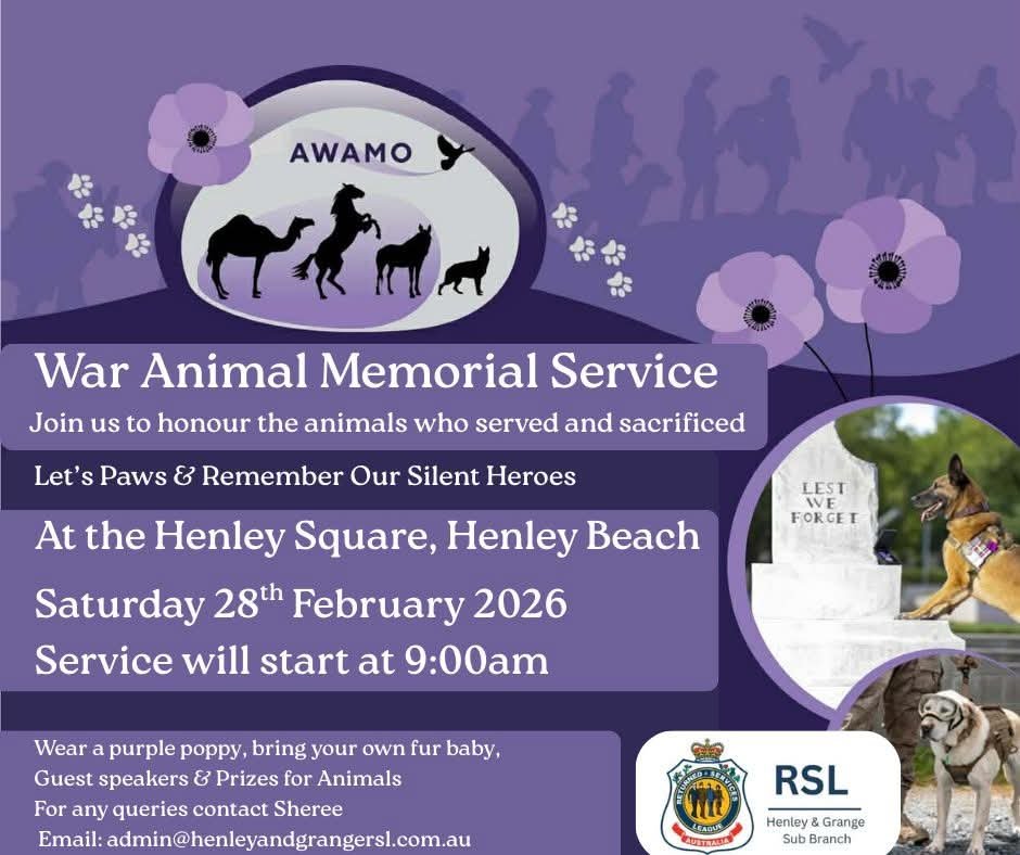 War Animal Memorial Service