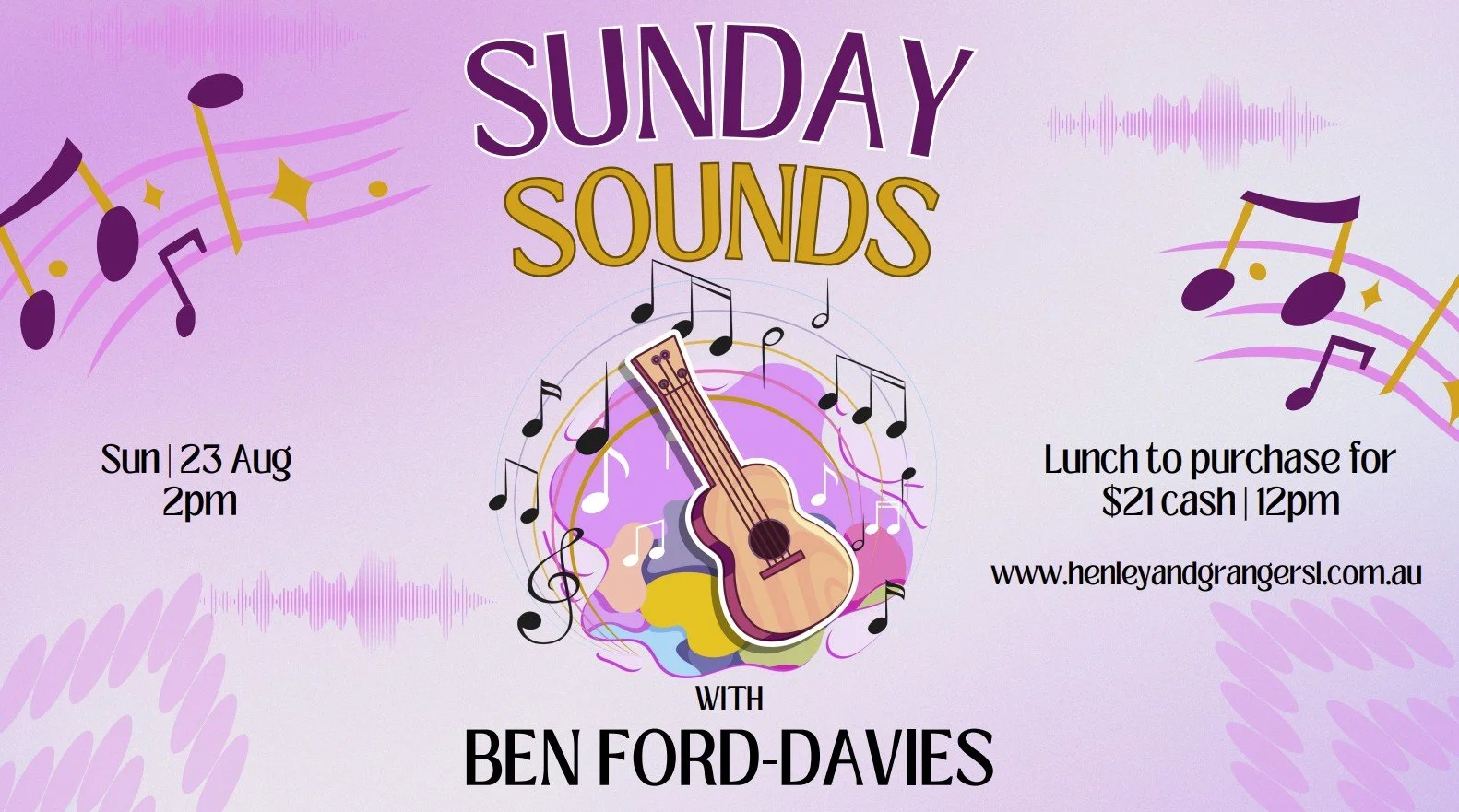 Sunday Sounds with Ben Ford Davies