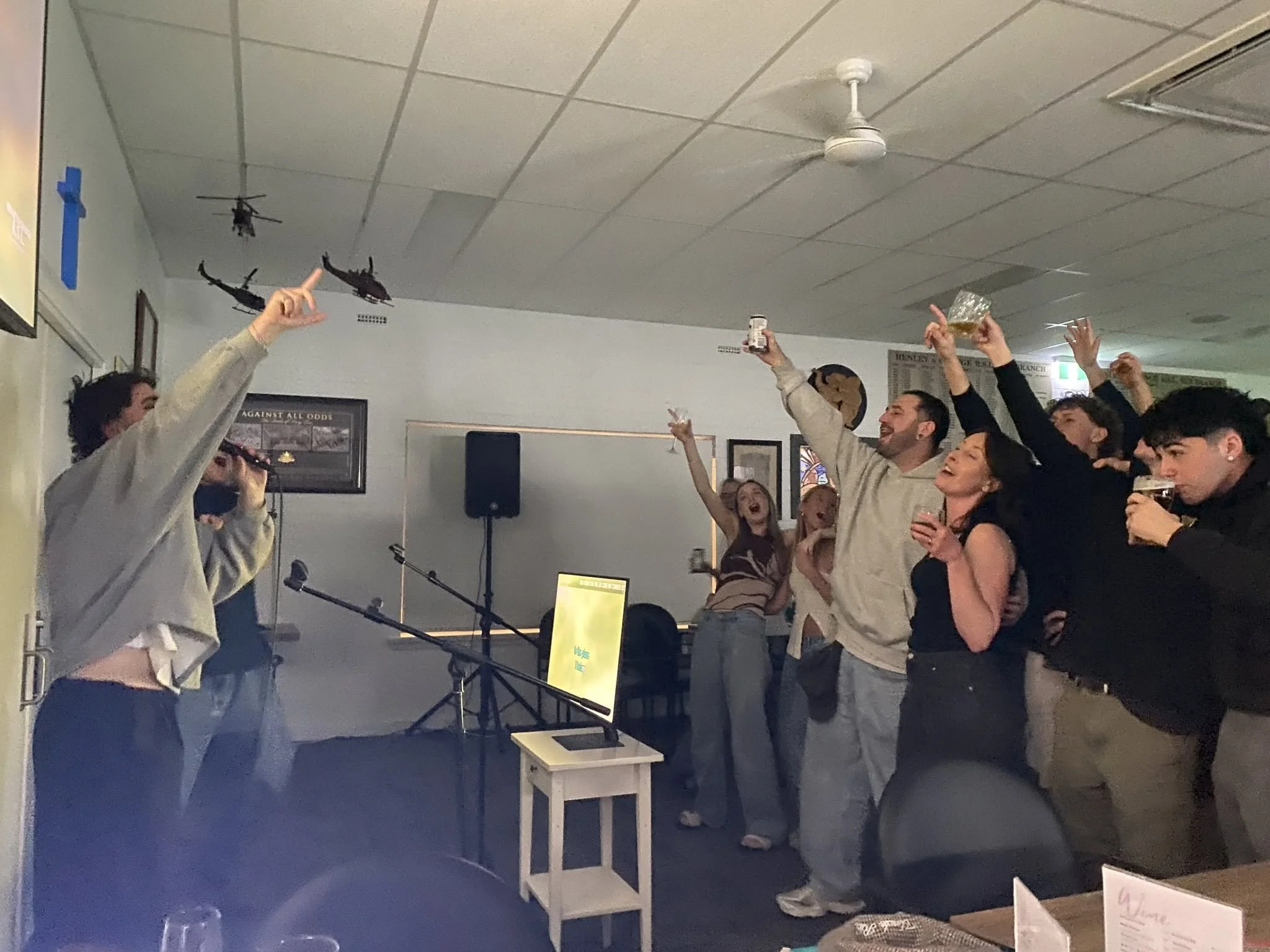 Karaoke in August