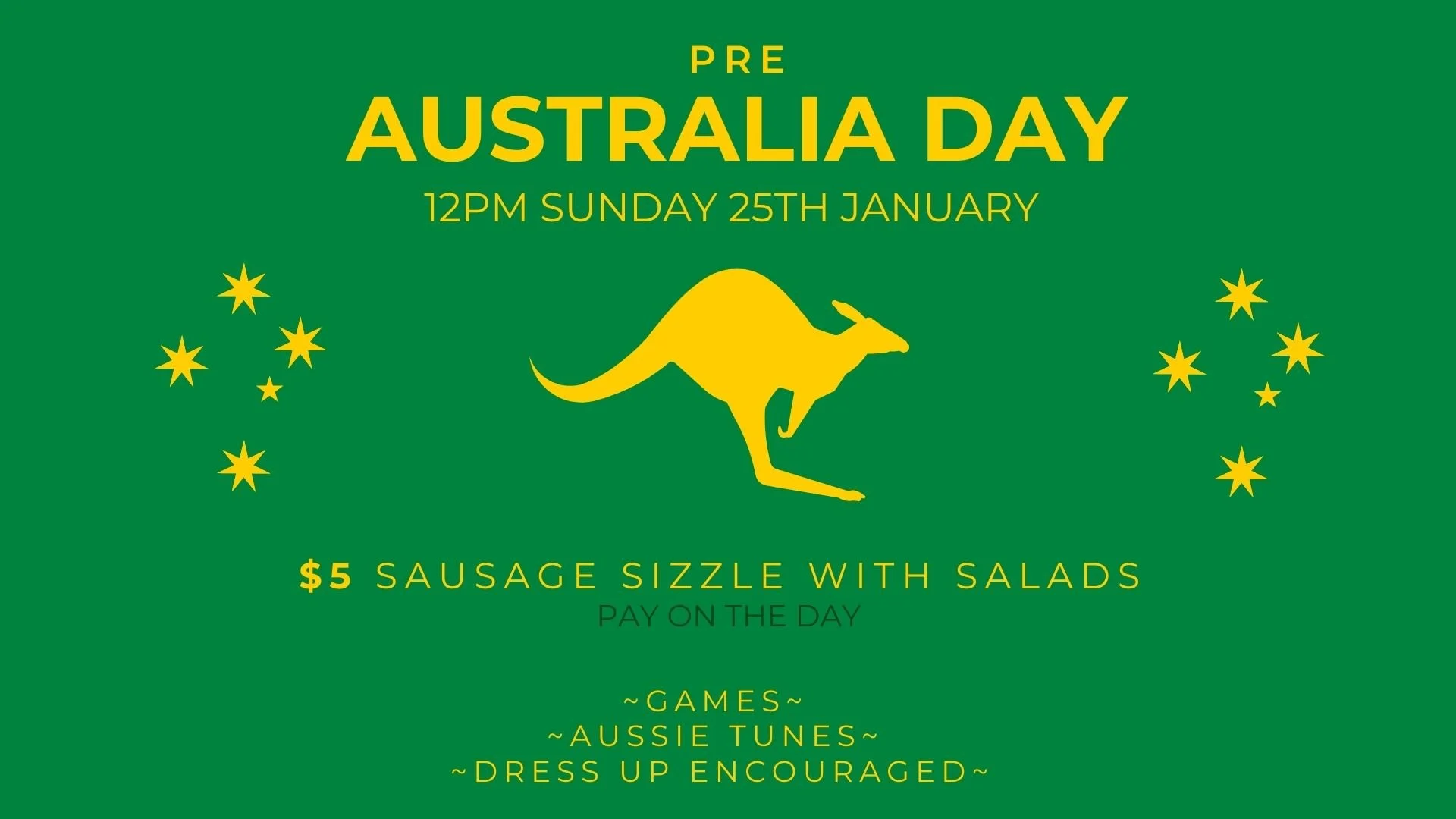 Pre Australia Day