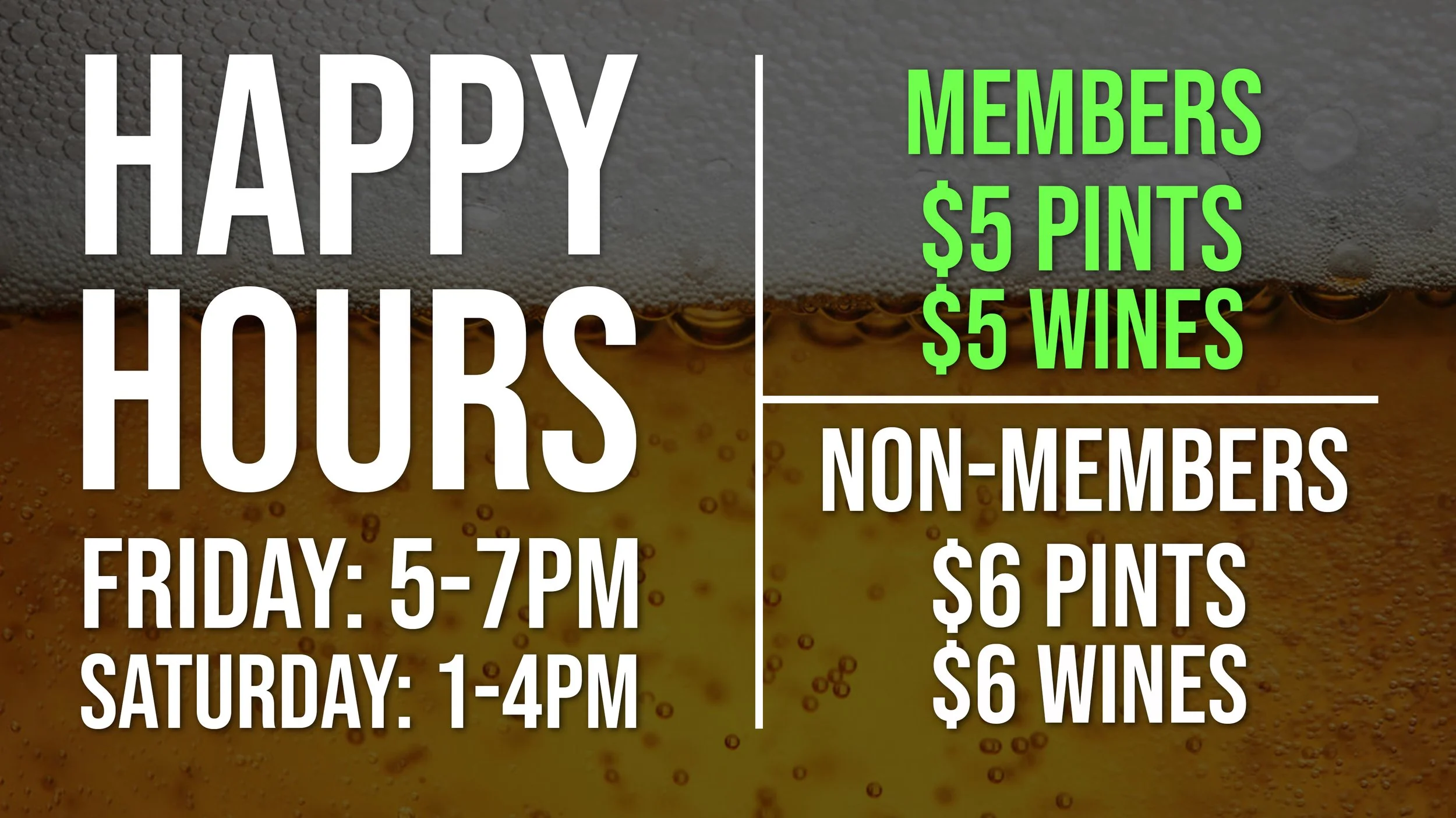 Friday and Saturday happy hour at Henley & Grange RSL in Henley Beach