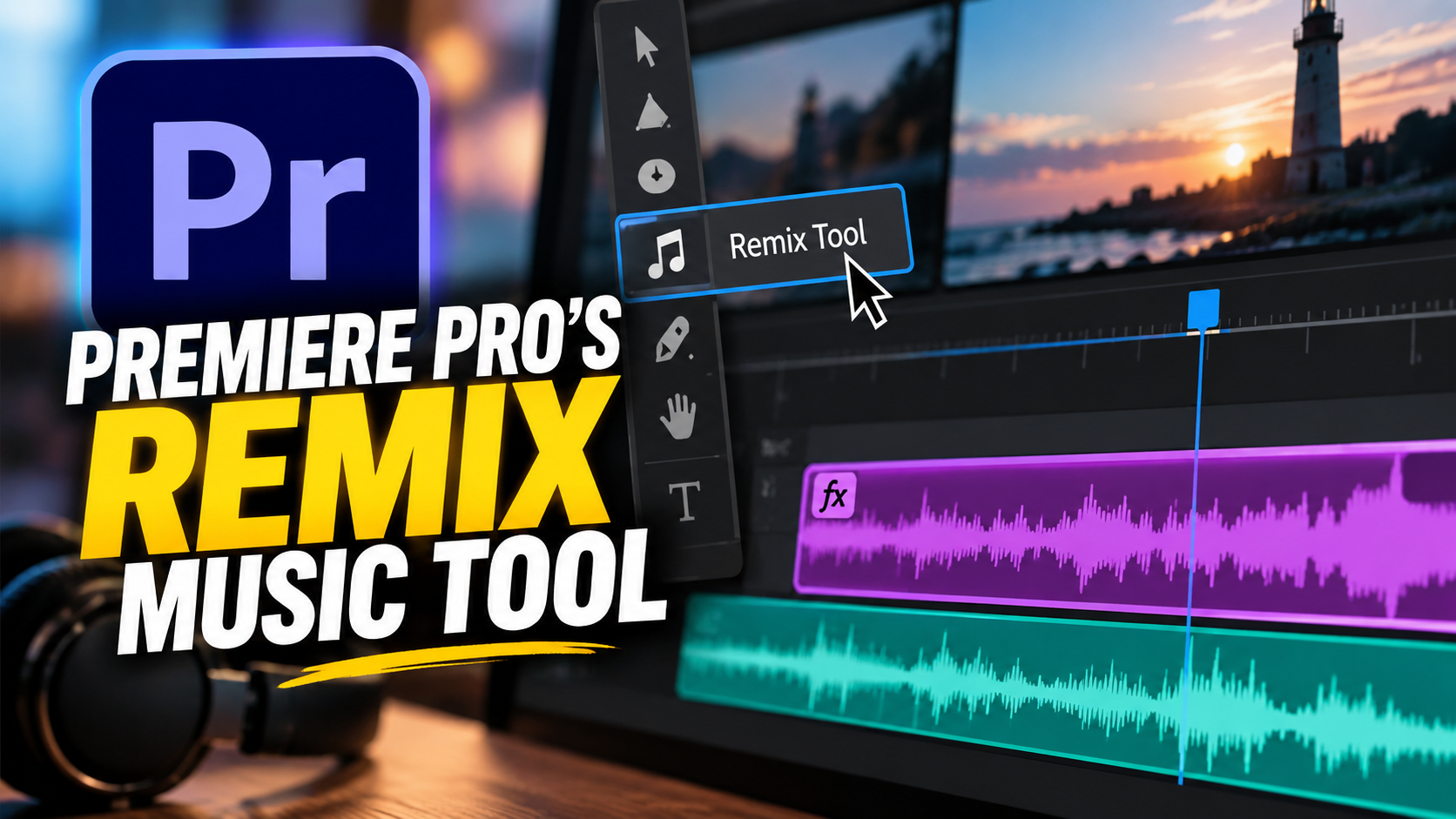 PREMIERE PRO’S REMIX MUSIC TOOL