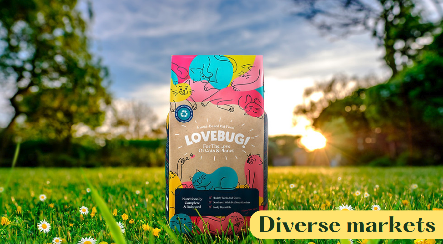 Pet food companies already use insects in their products; this is one of the many reasons why insect protein is great investment opportunity.