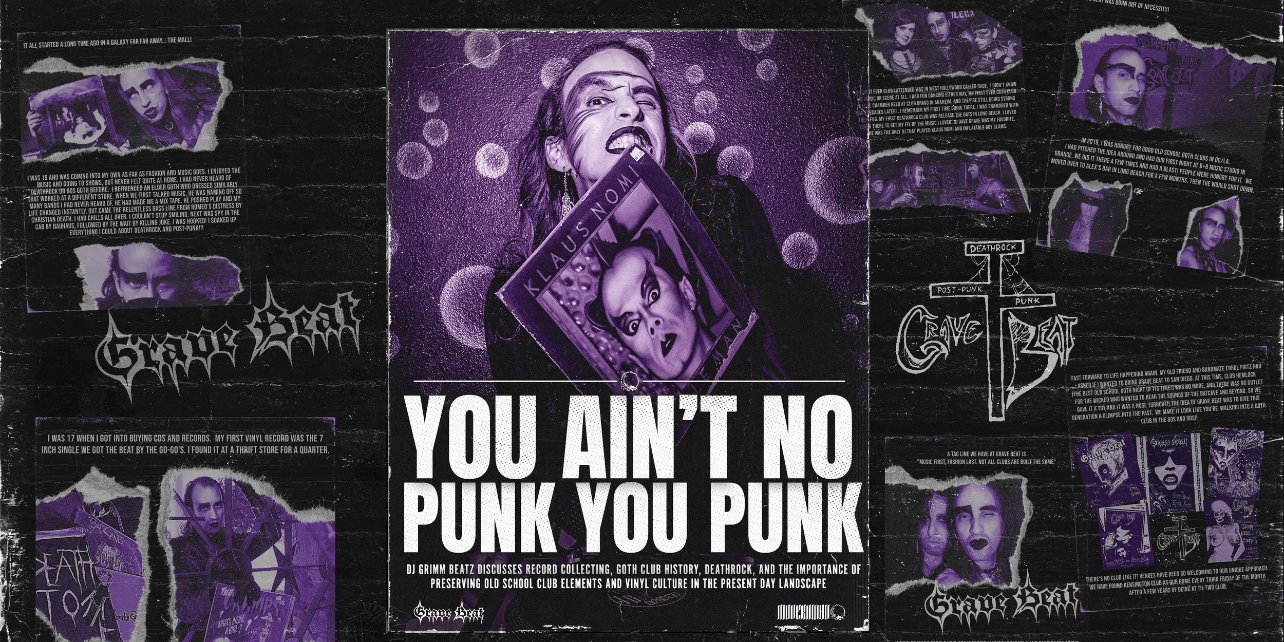 YOU AIN’T NO PUNK YOU PUNK