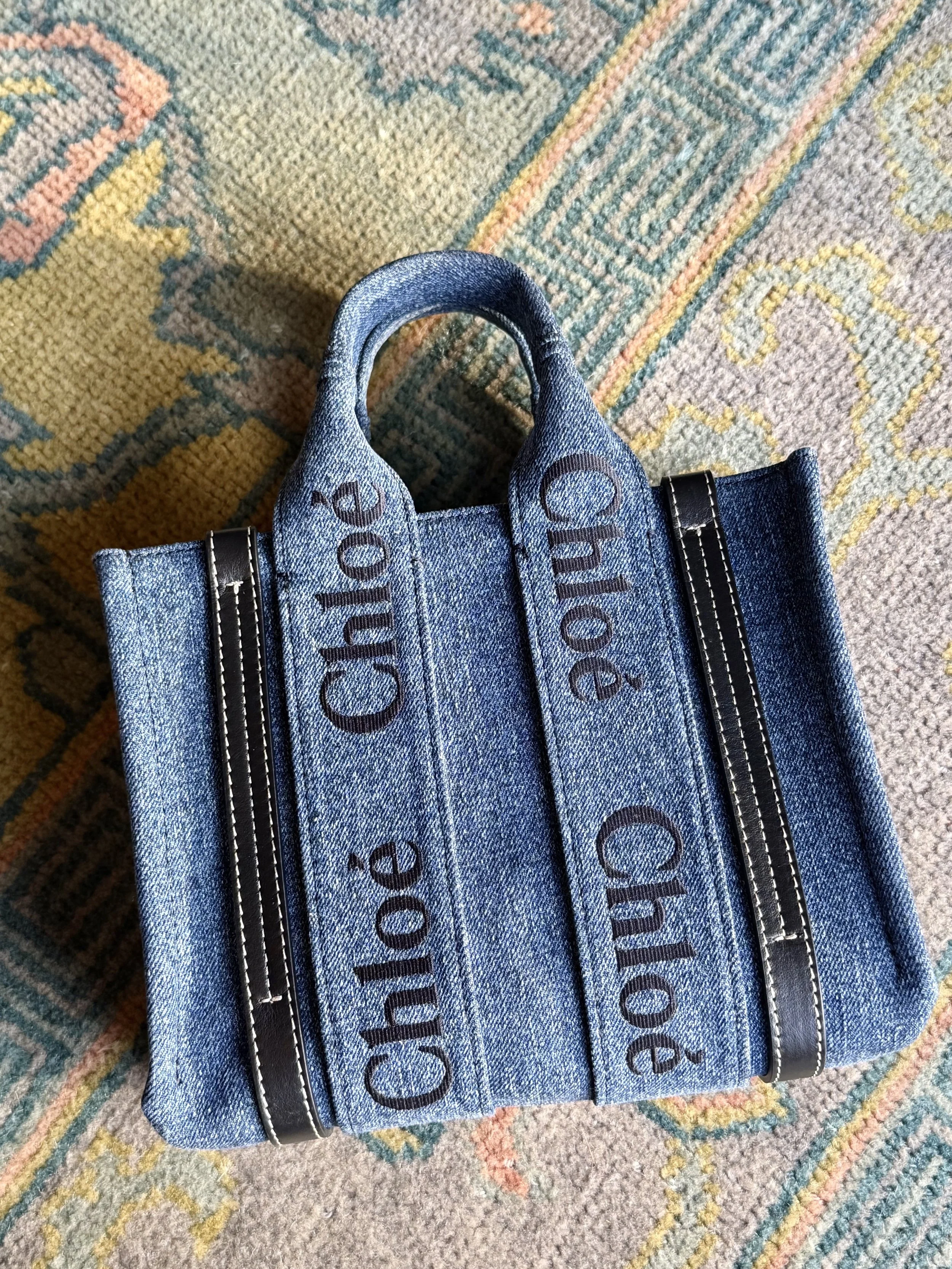 Chloe Denim Handbag