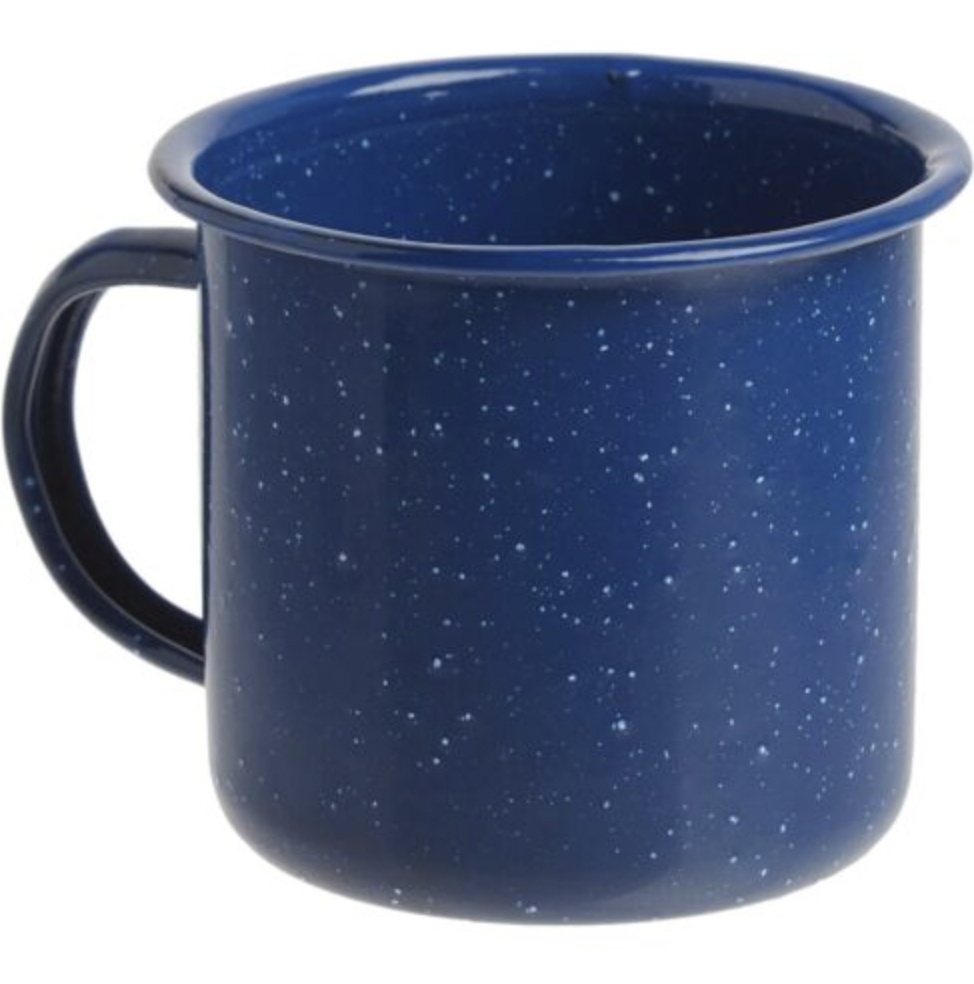 coleman enamelware camp mug - best coffee mugs airbnb