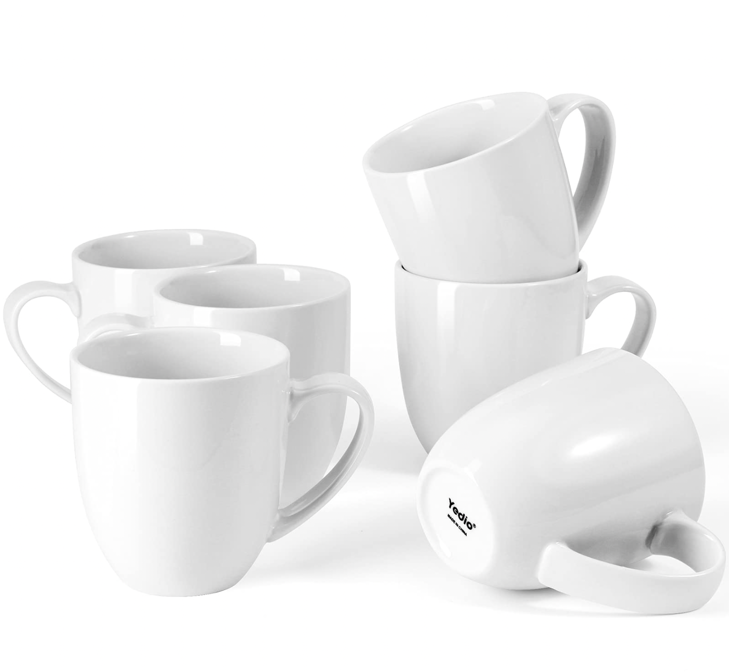 best coffee mugs airbnb - simple white barista mugs