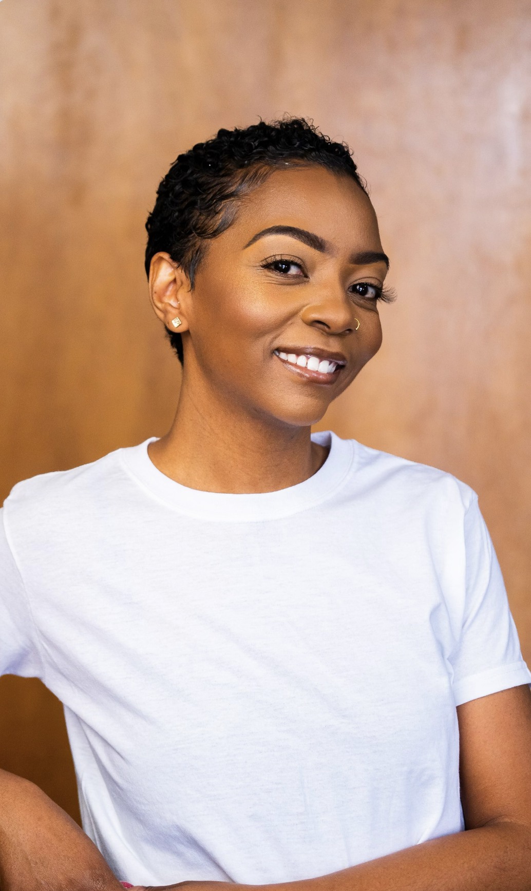 Smiling woman