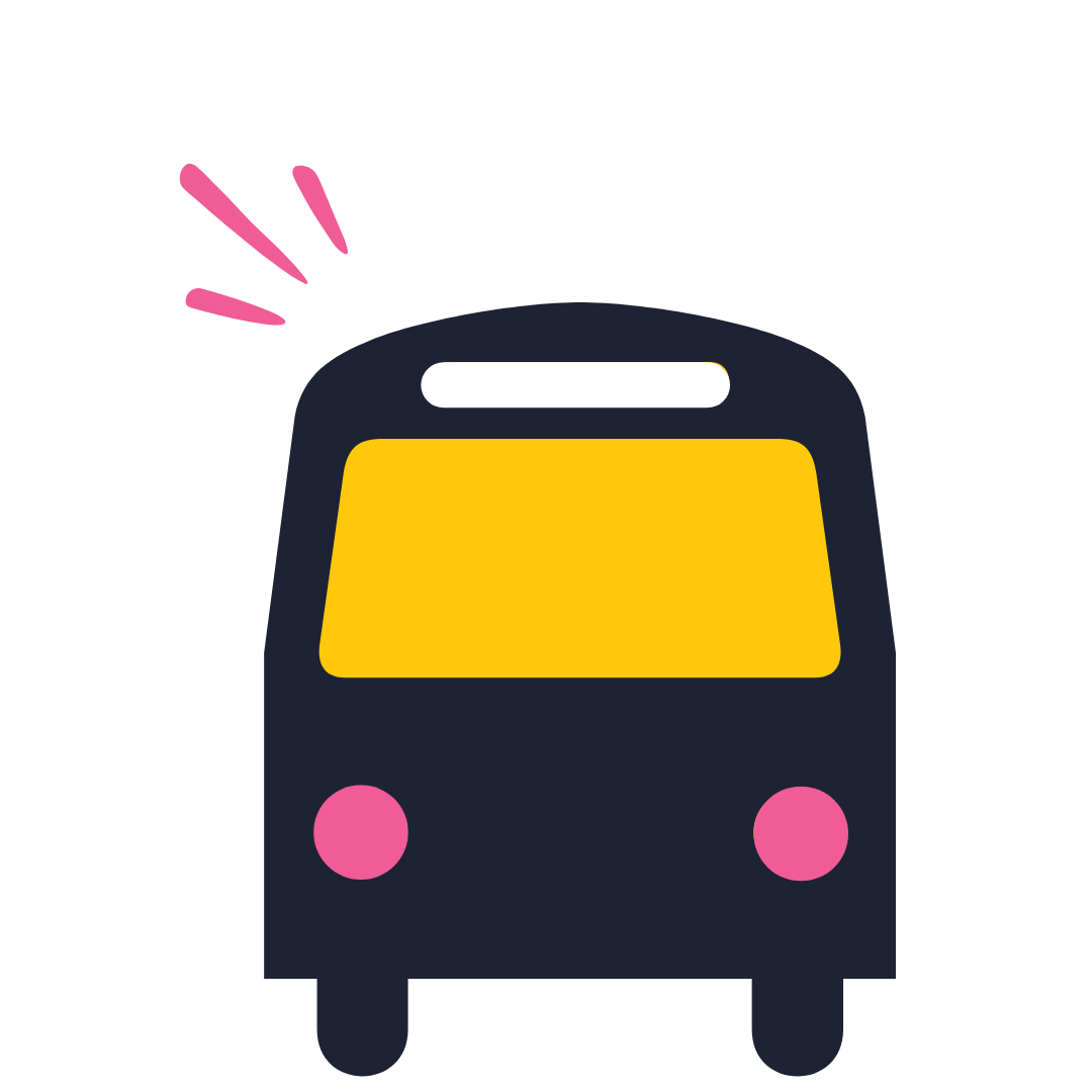 icon of a bus