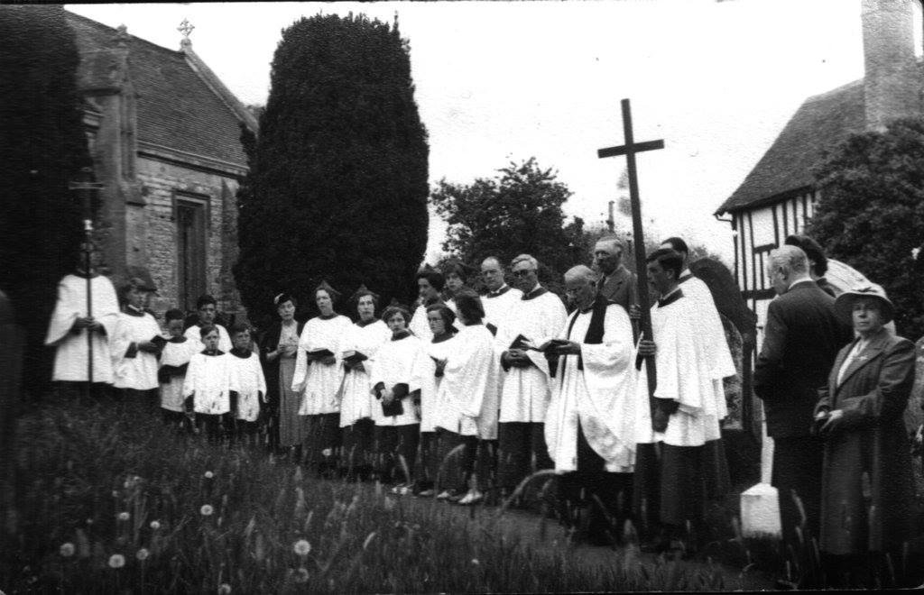 Rogation Day in a Parish Churchyard