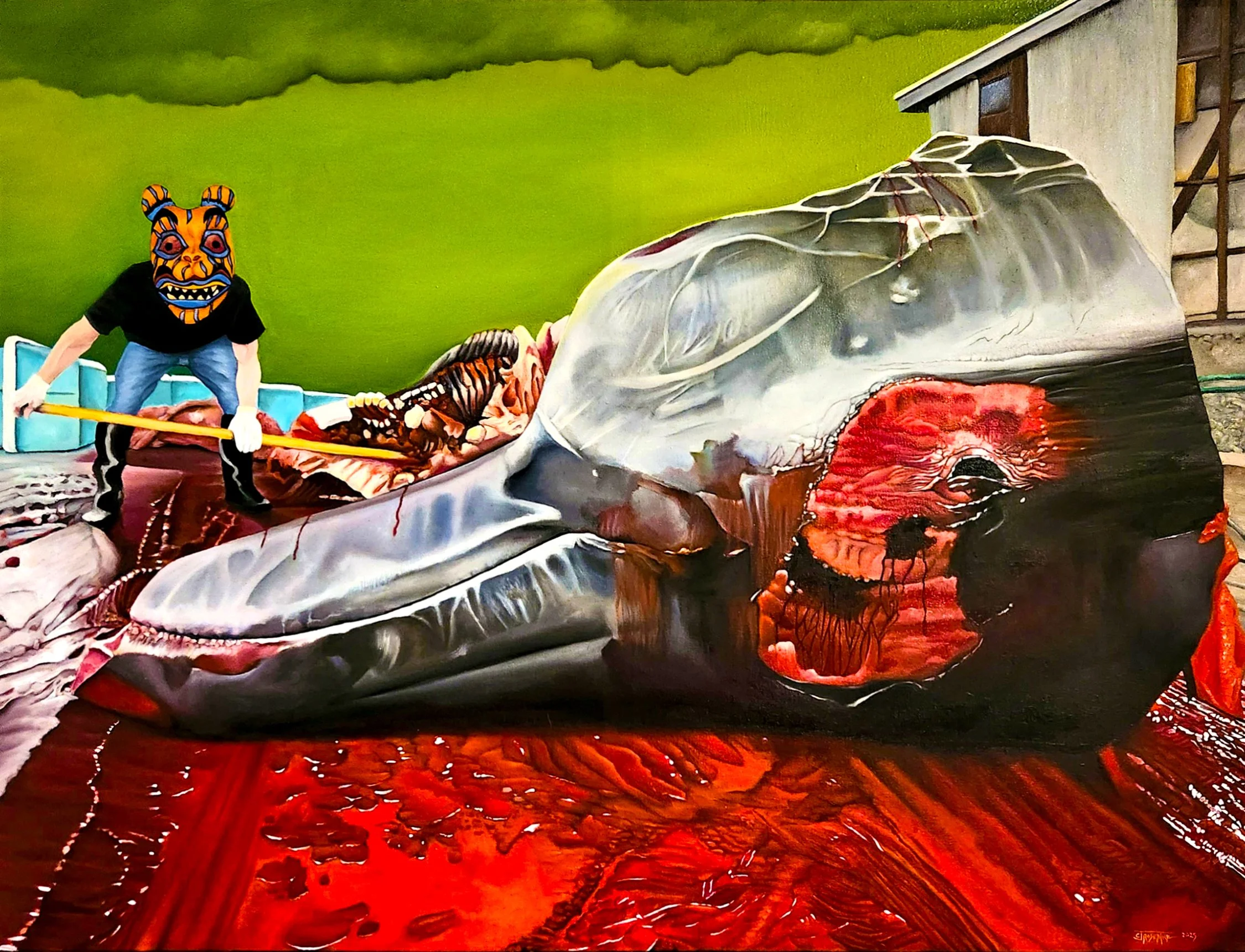 Harvest, 2025, oil on canvas, 36"x48"