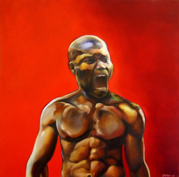 Rex, 2008, oil on canvas, 48"x48"