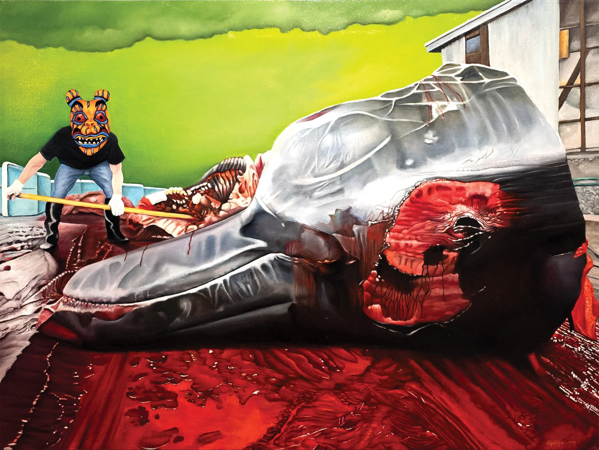 Harvest, 2025, oil on canvas, 36"x48"