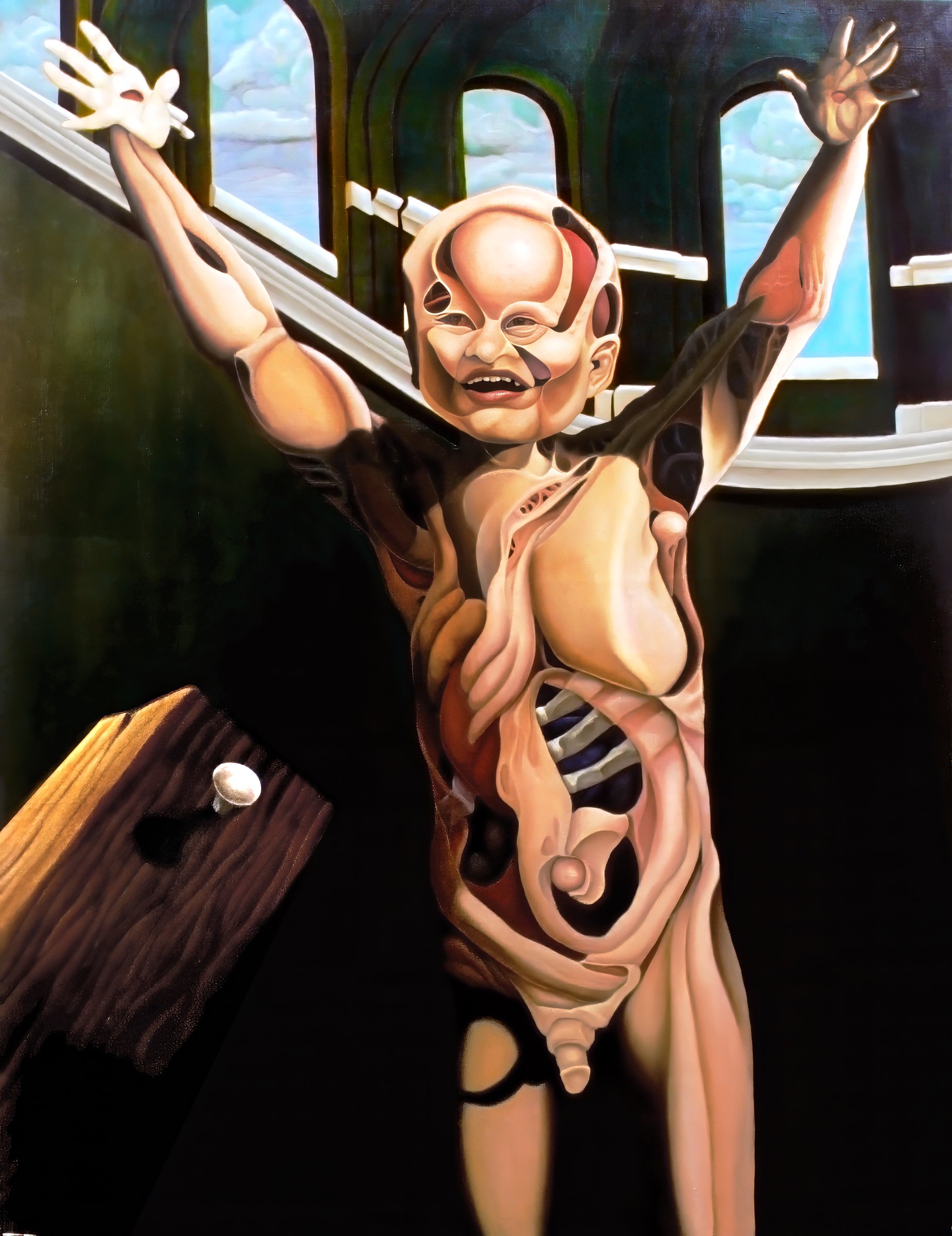 Boy 1, 1993, oil on canvas, 48"x36"