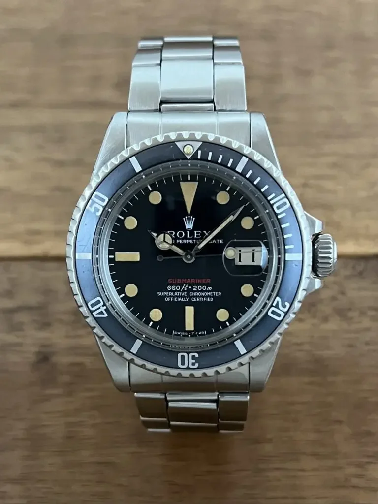 1971 Rolex Red Submariner  (ref. 1680) MK4 Dial  Serial: 2.6m