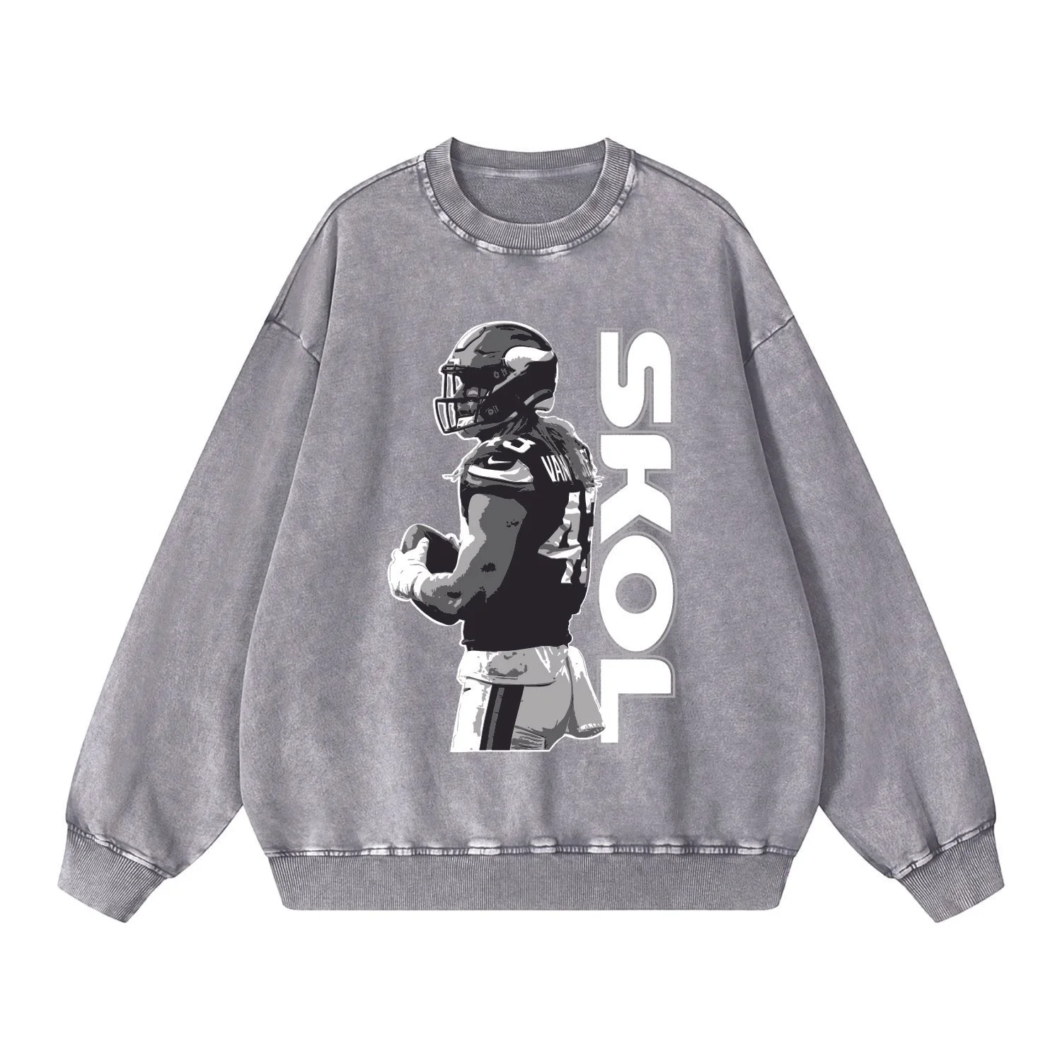 Grayscale SKOL Crewneck