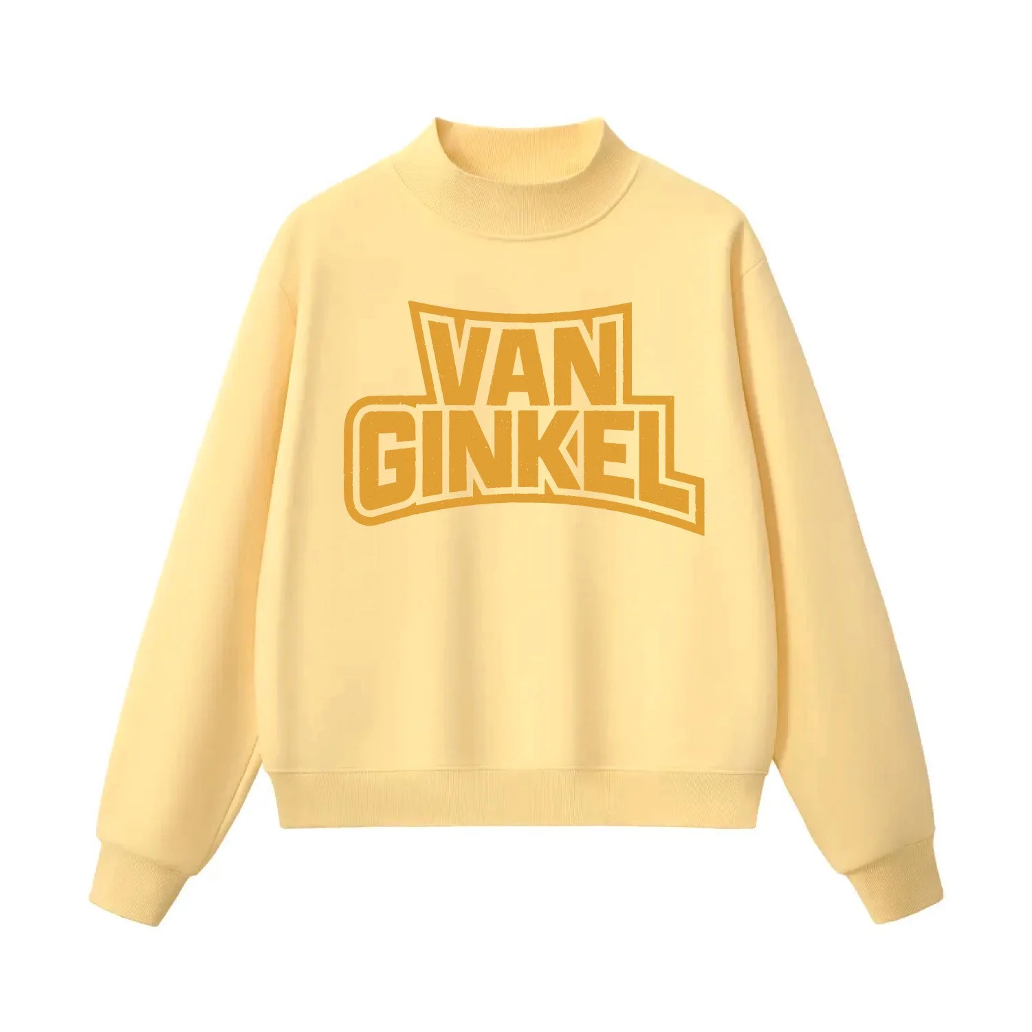 LOUD Grunge Name High Neck Sweatshirt