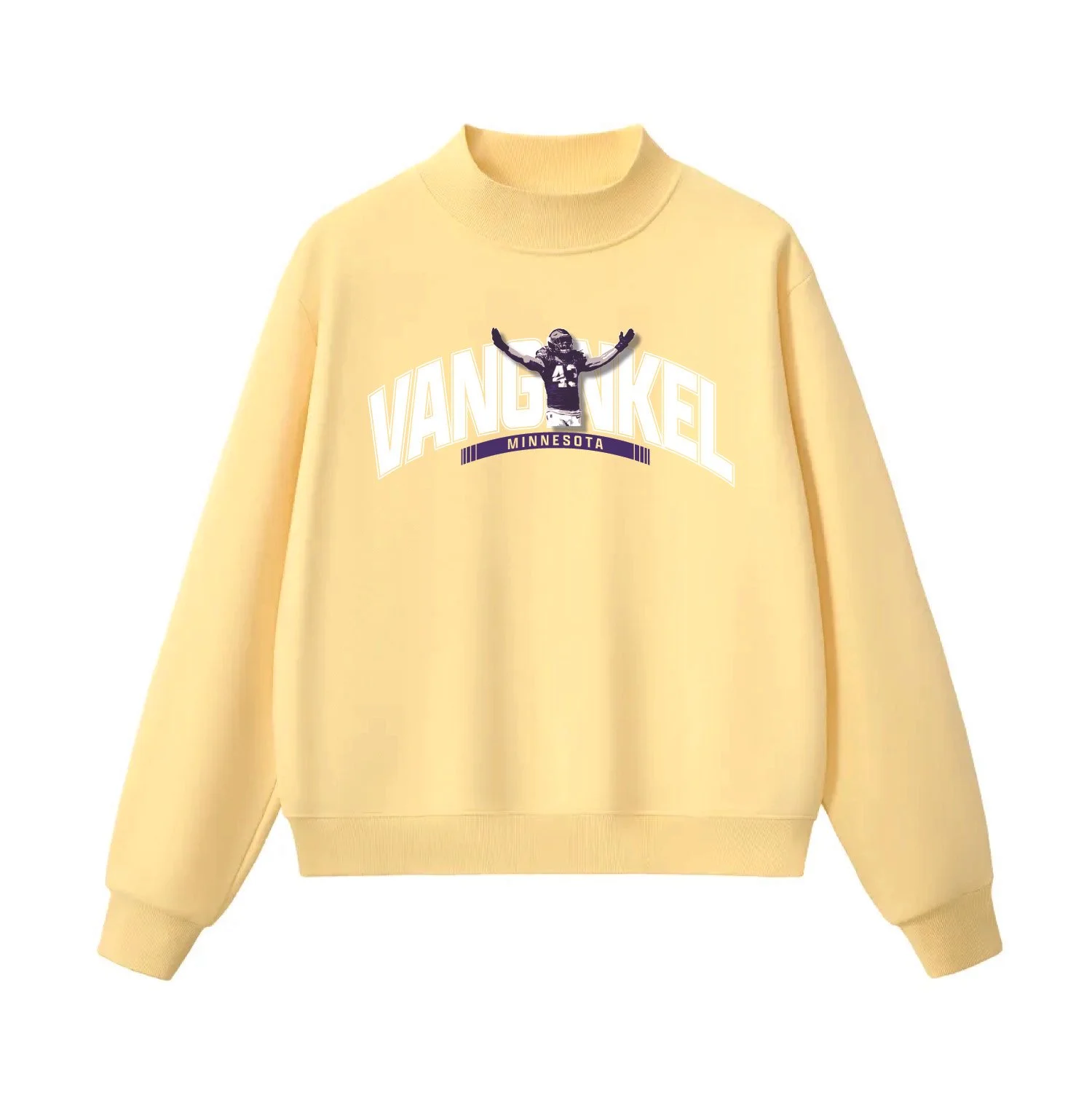 Name Arch High Neck Sweatshirt