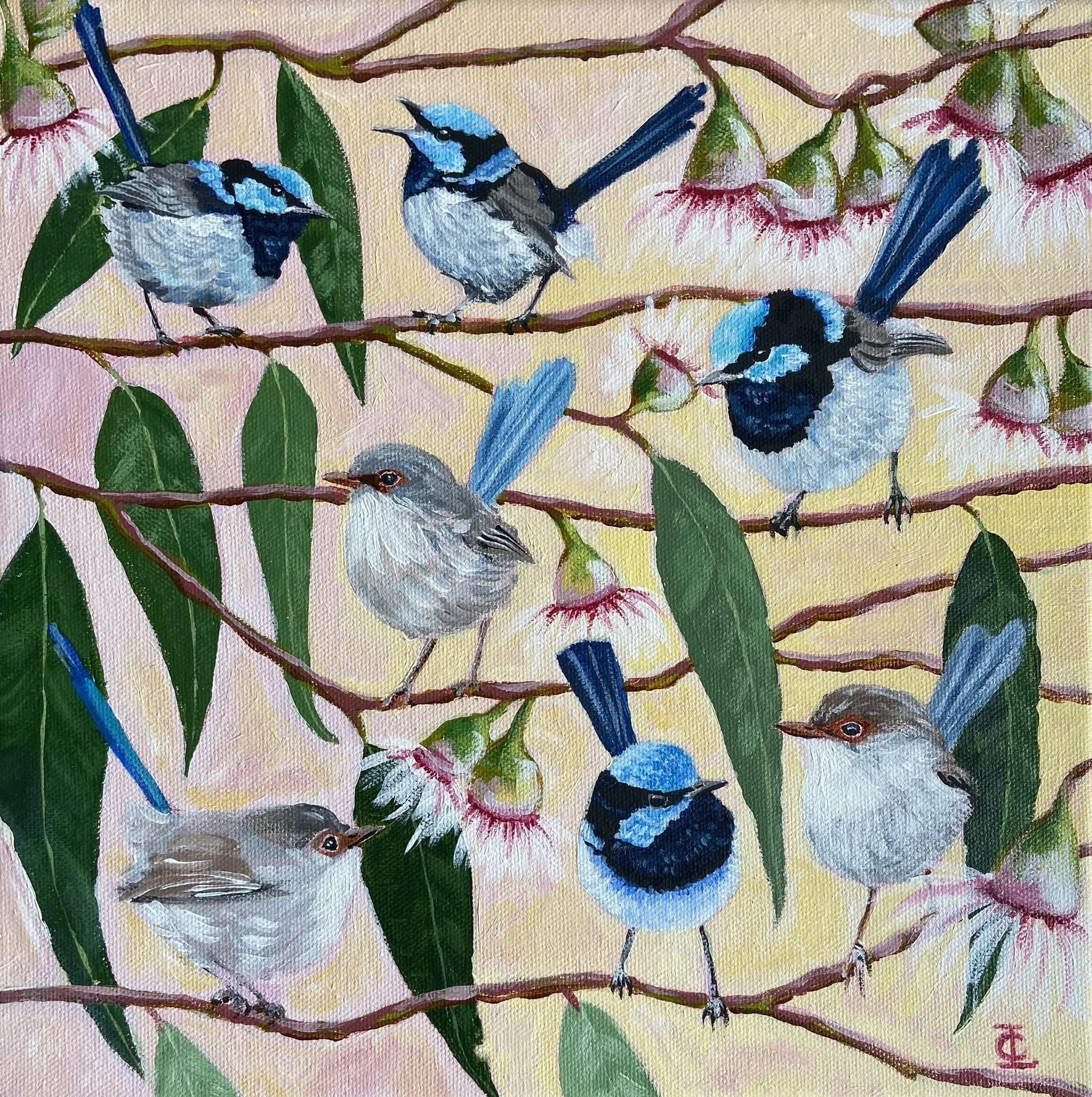 Another Superb Soiree Unframed AcrylicPainting