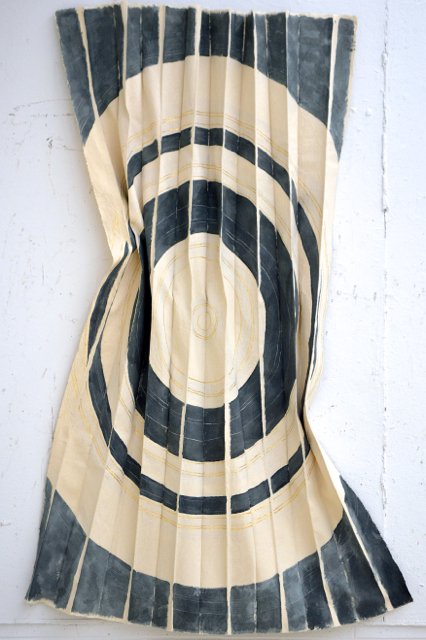Perks, Trudy; Collapse of a wave function; multimedia on canvas; 2015