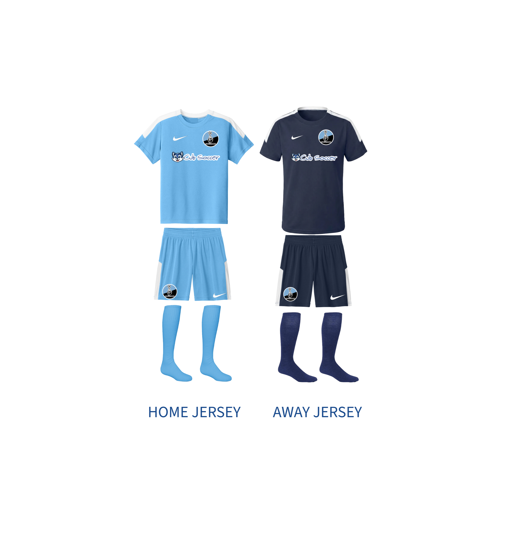 Cub Soccer Kit (without hoodie)
