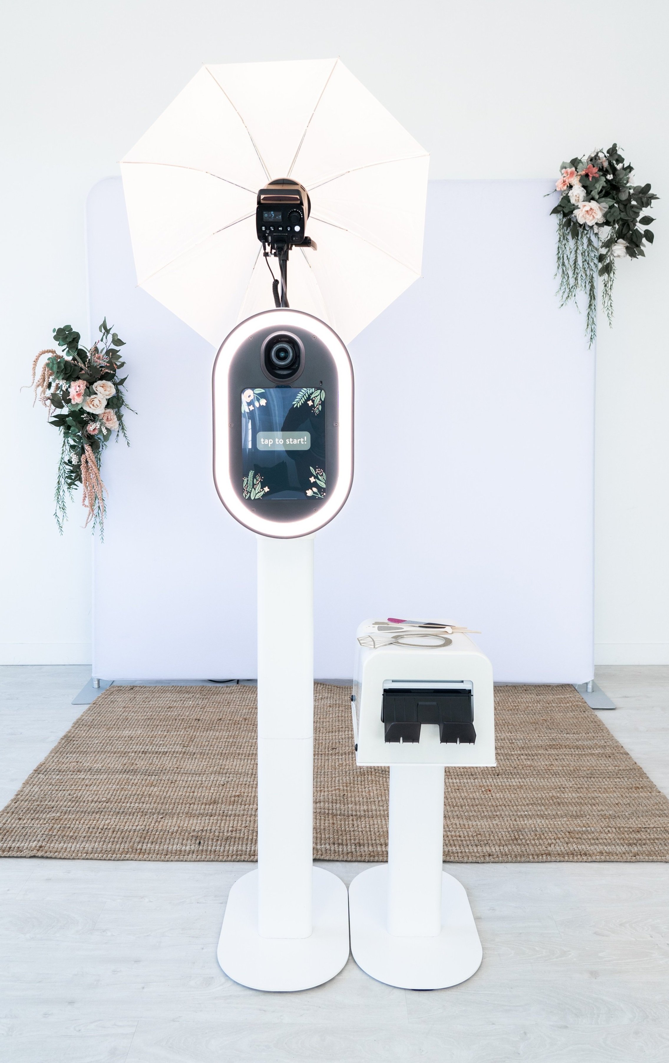 Snapbooth Studios Photo booth and printer wedding product shot example