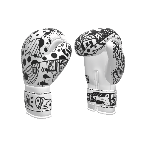 BLUNIVERSE® Boxing gloves by Lola Blu.gif