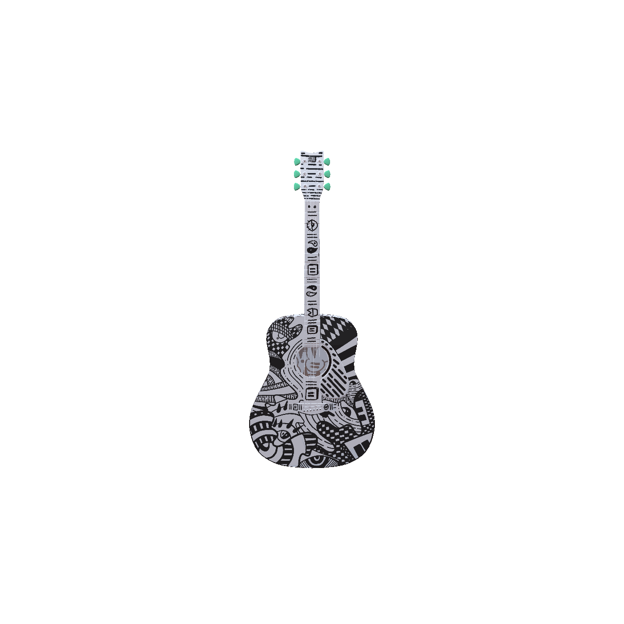 BLUNIVERSE® ACOUSTIC GUITAR by Lola Blu.gif