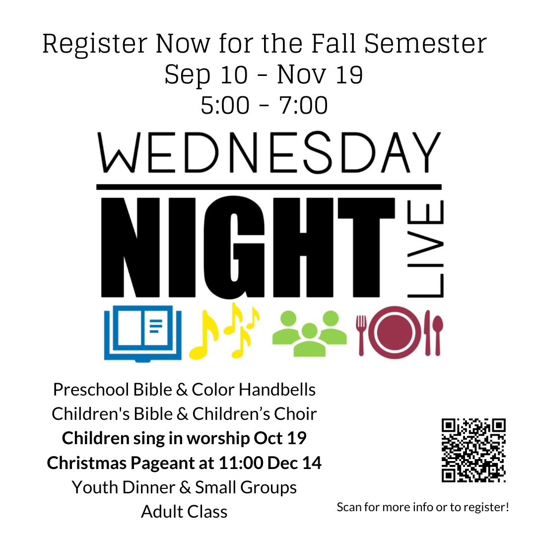Wednesday Night Live - Fall Semester