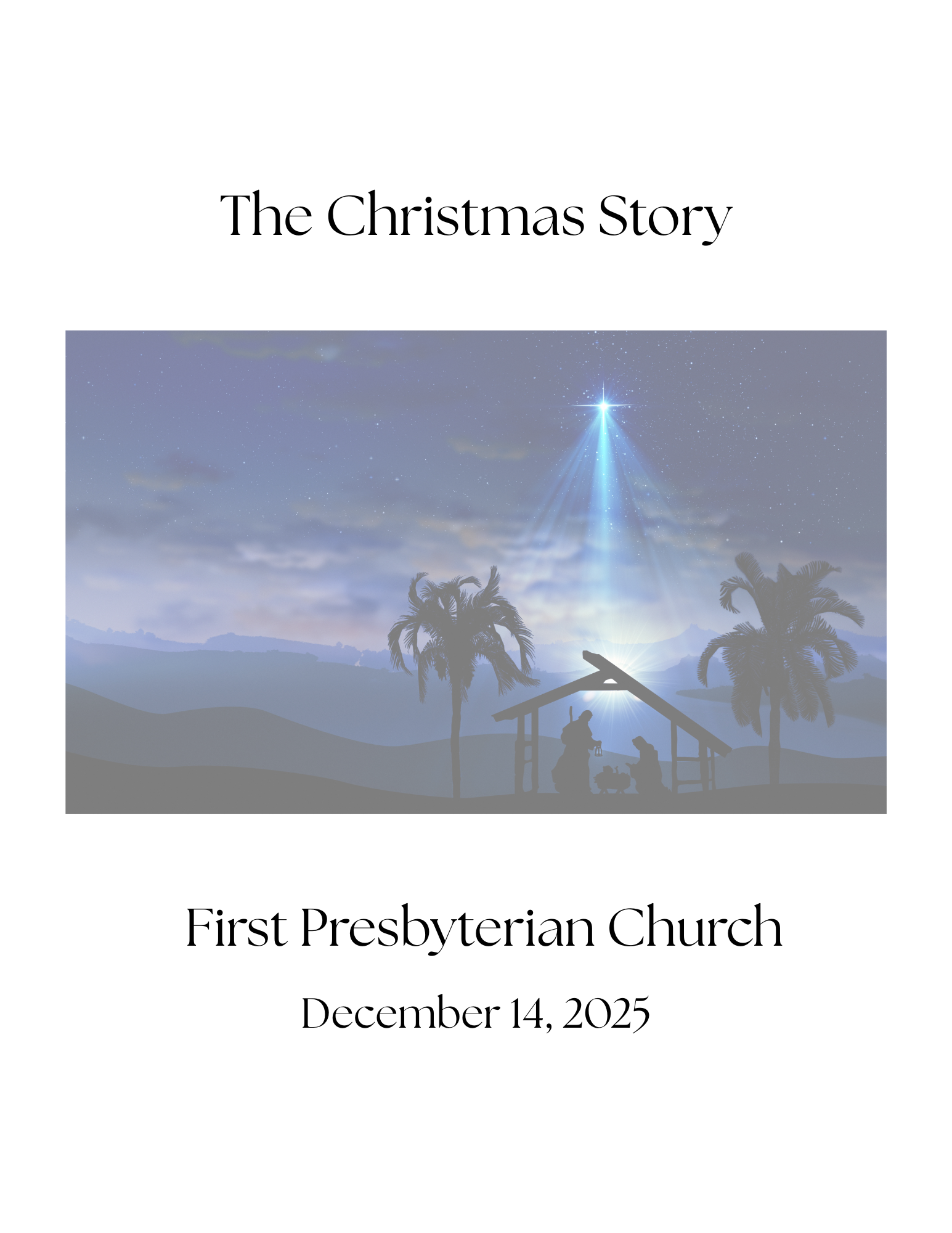 Sunday Worship 12/14/25 