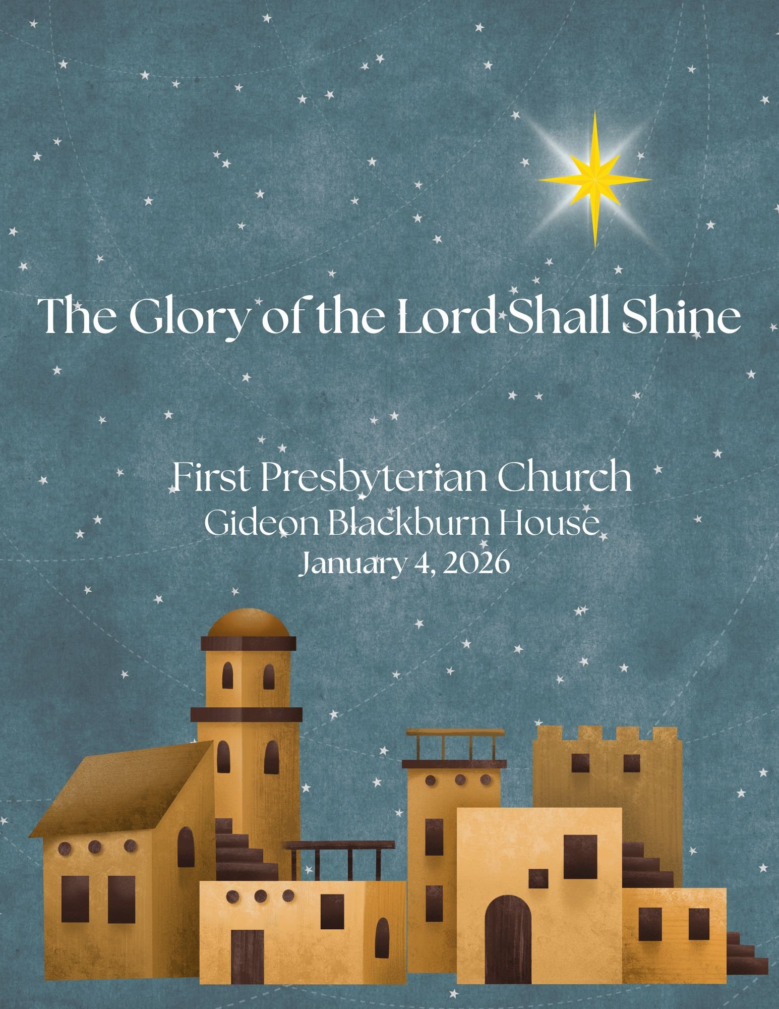 Sunday Worship 1/4/26 