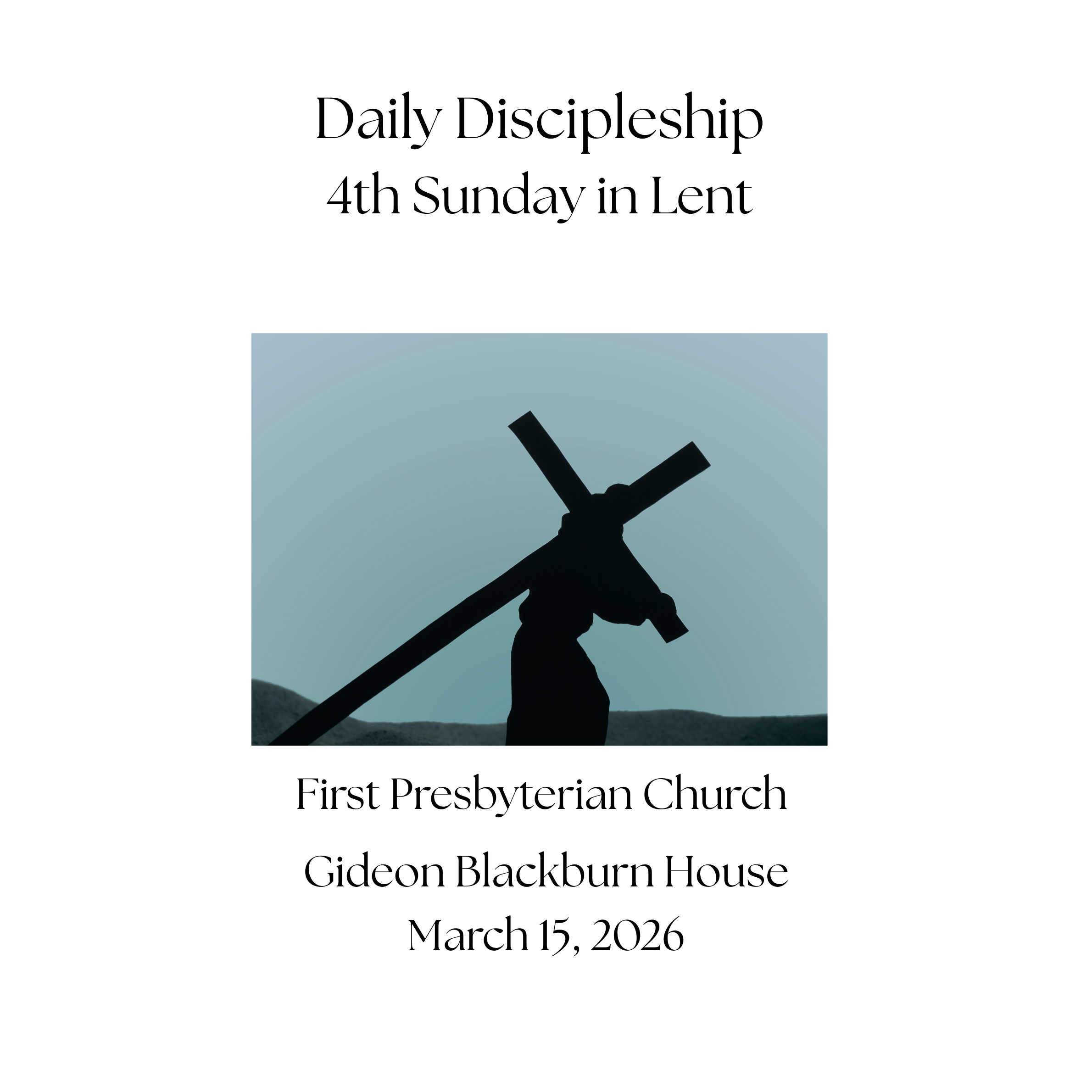 Sunday Worship 3/15/26 