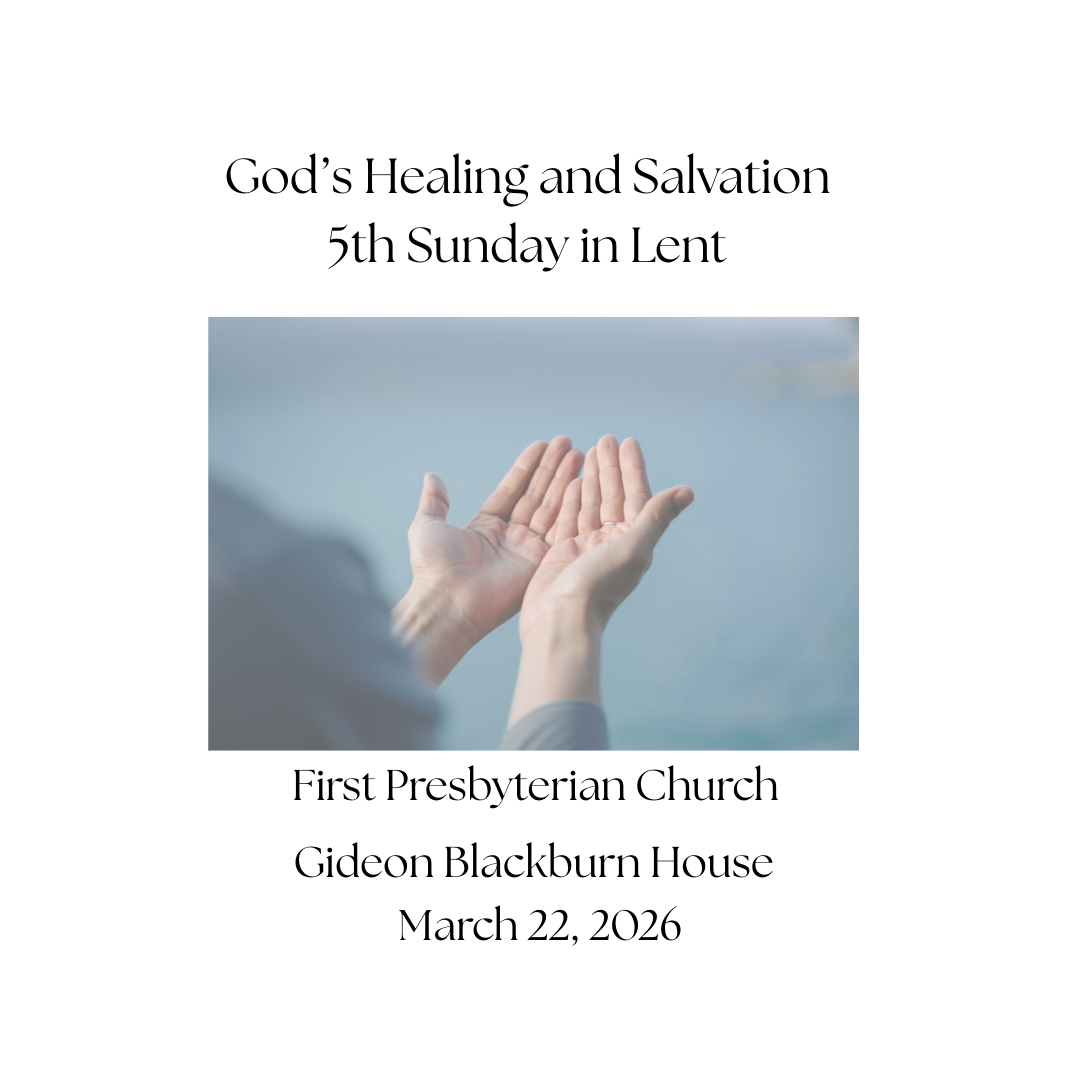 Sunday Worship 3/22/26 