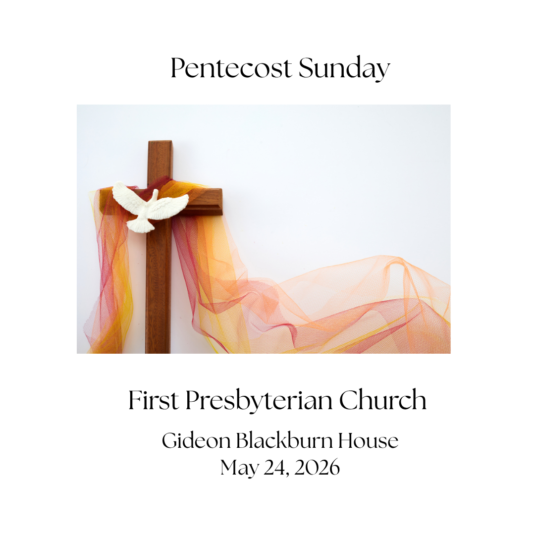 Sunday Worship 5/24/26 