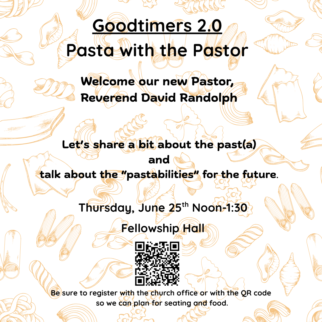 Goodtimers 2.0 Pasta Lunch