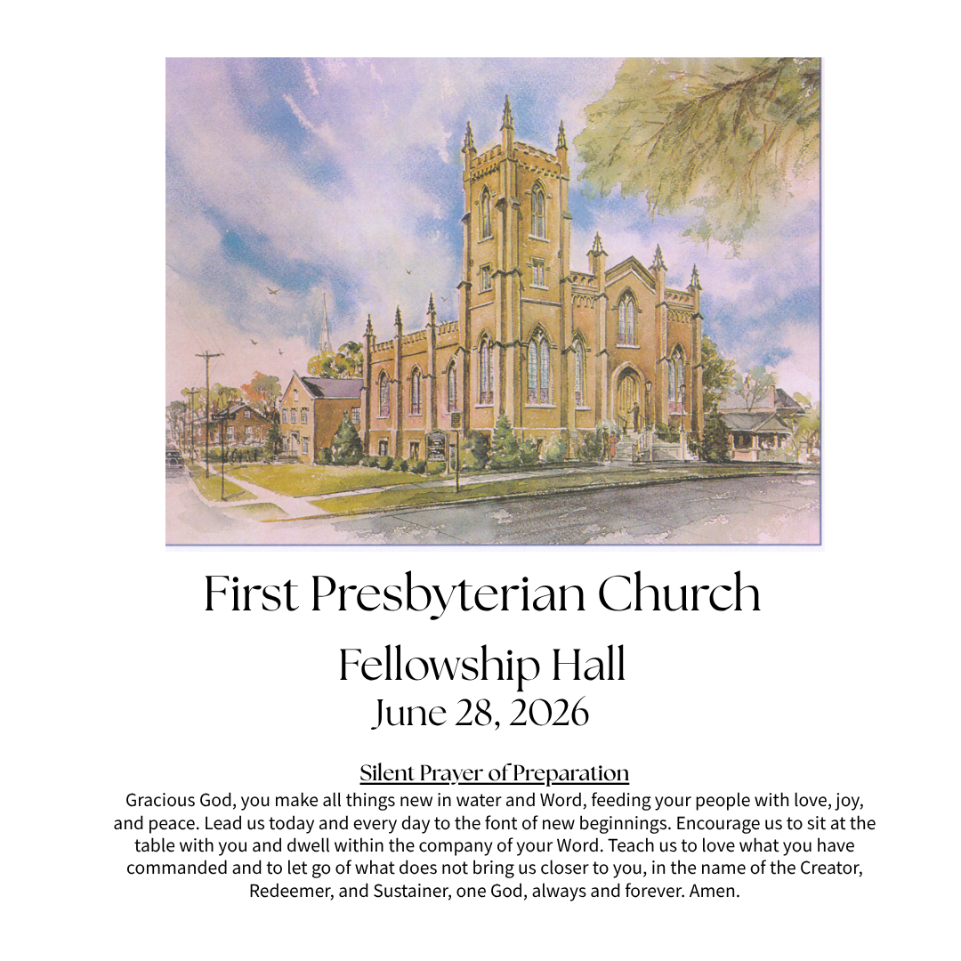 Sunday Worship 6/28/26 
