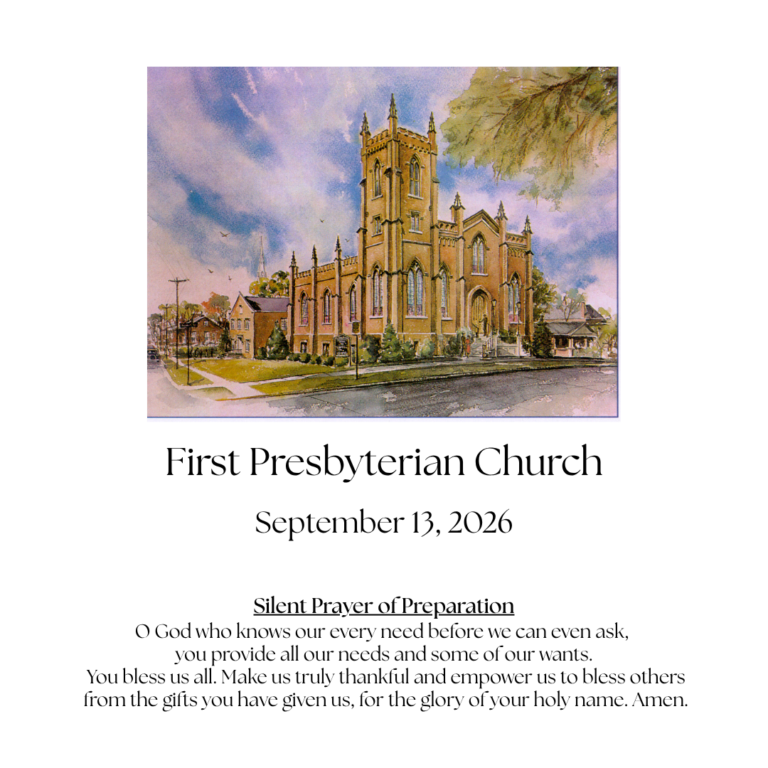 Sunday Worship 9/13/26