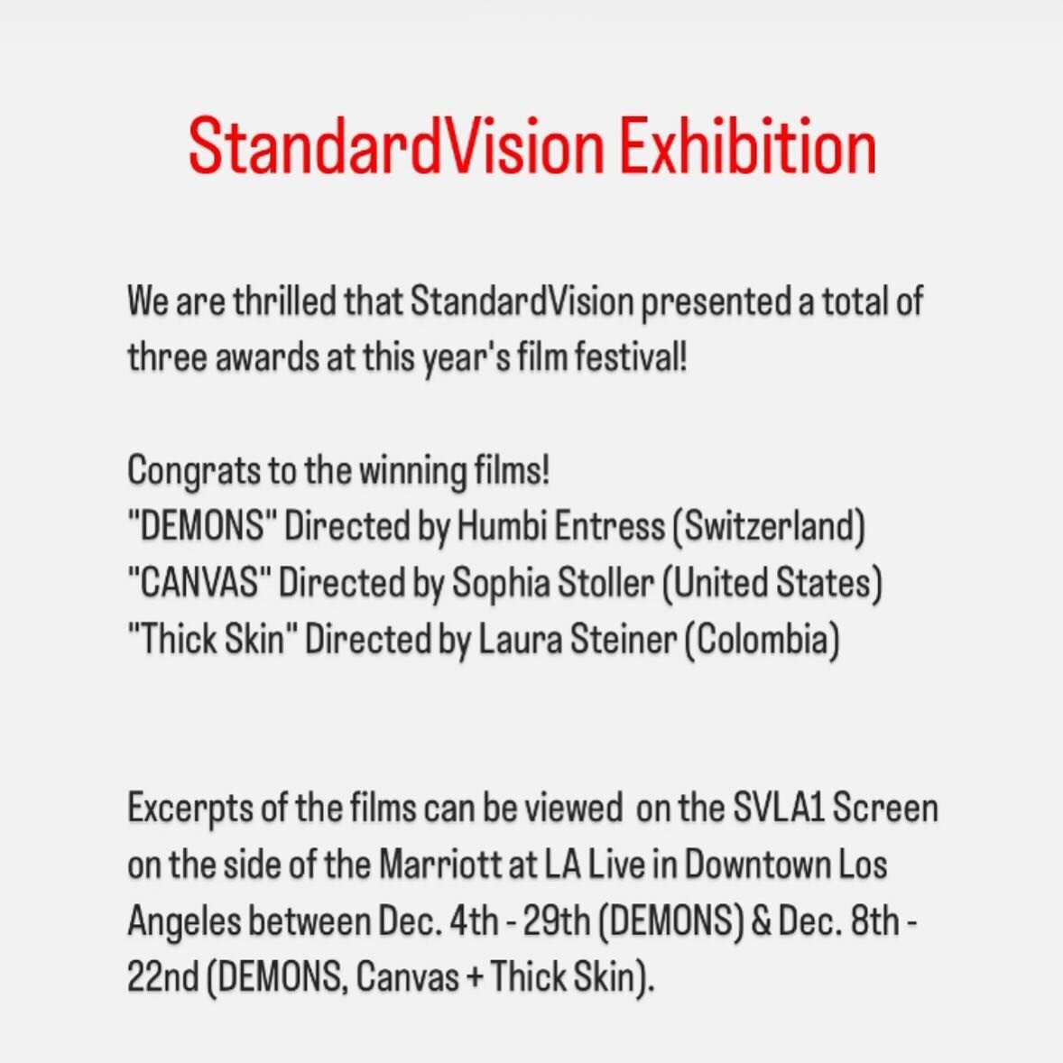 Go check it out if you&rsquo;re in DTLA! 🌇✨

Thank you @standardvision for the amazing opportunity!

.
.
.

#dancefilm #dancefilms #dancefilmfestival #dancefilmfest #danceexhibition #screendance #screendancefestival #cinedance #dtla
