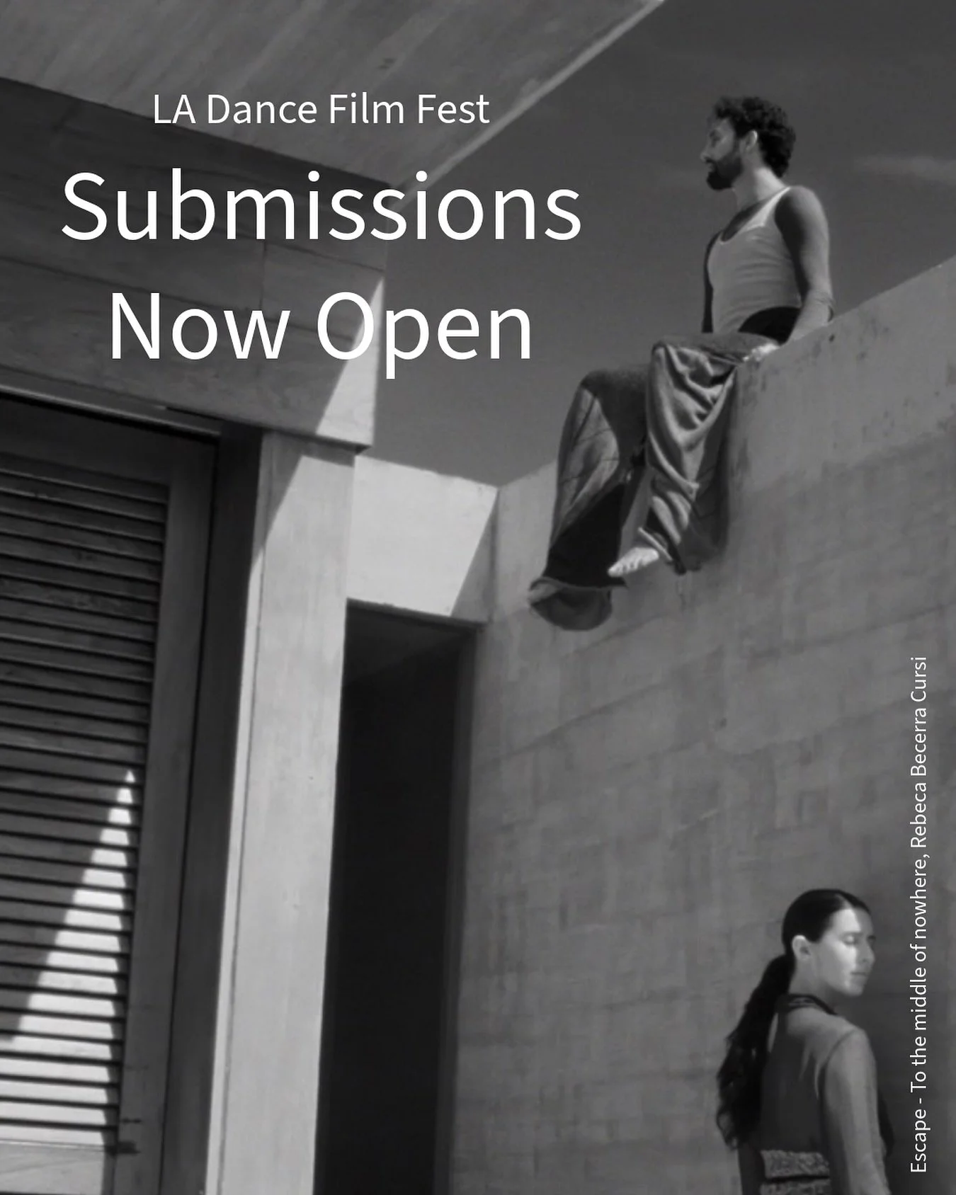 Submissions are now open for our 9th annual film festival! Link in bio. 🔗

We encourage submissions of cinematic films featuring all dance styles. Please note that our focus is on programming films under 15 minutes in length.

We can&rsquo;t wait to