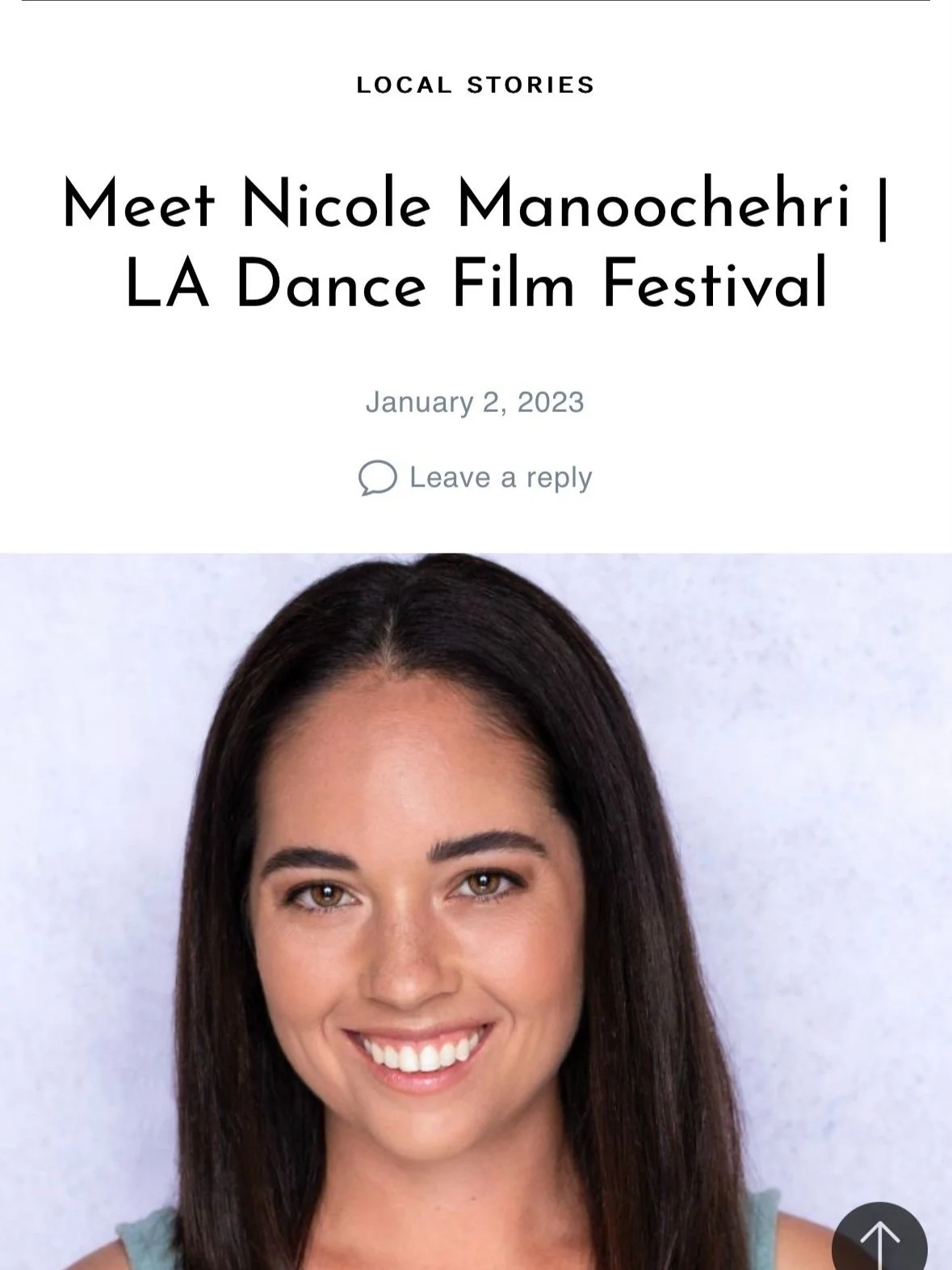 Featured Press — Los Angeles Dance Film Festival