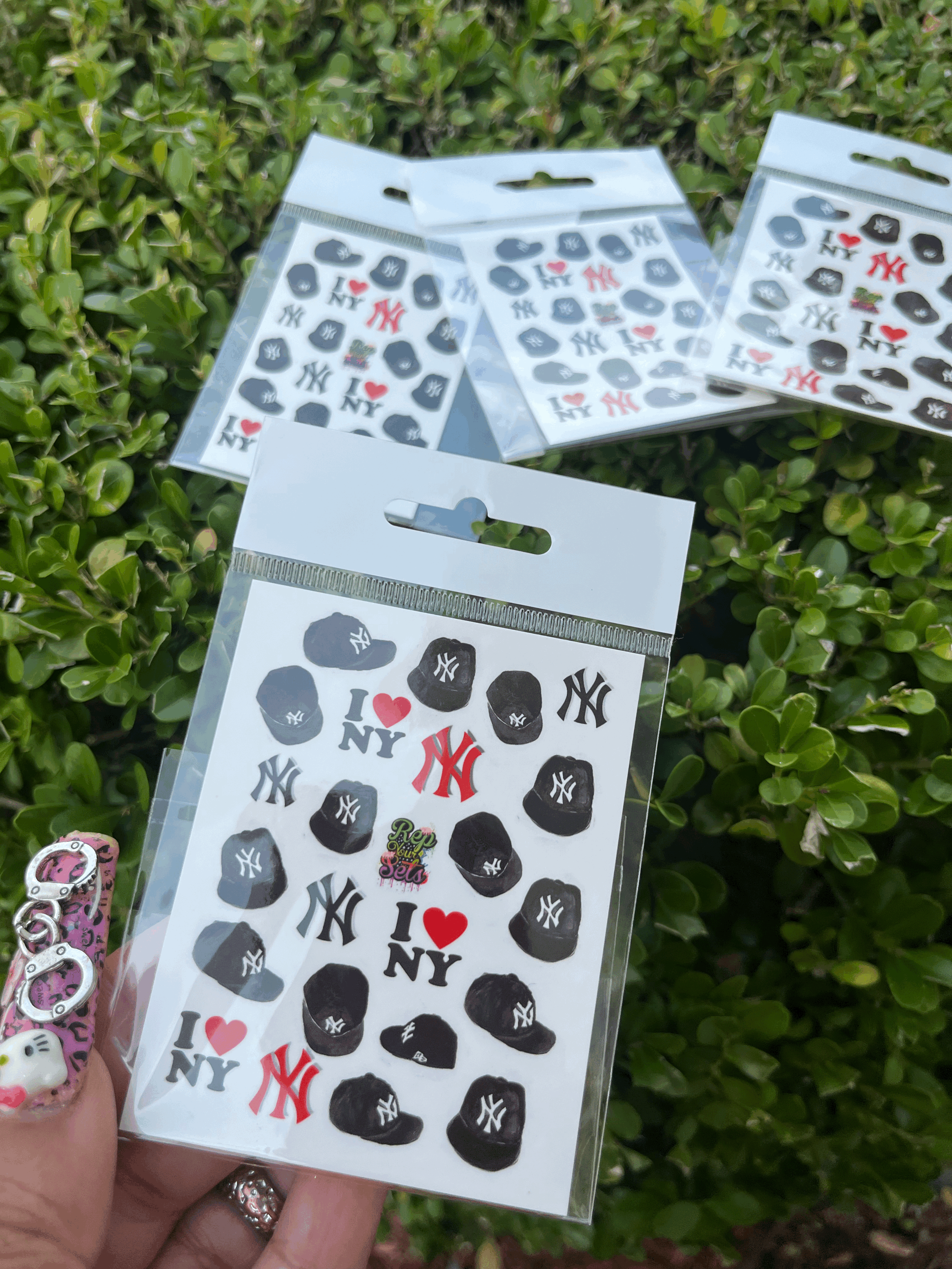 Cap Nail Decals