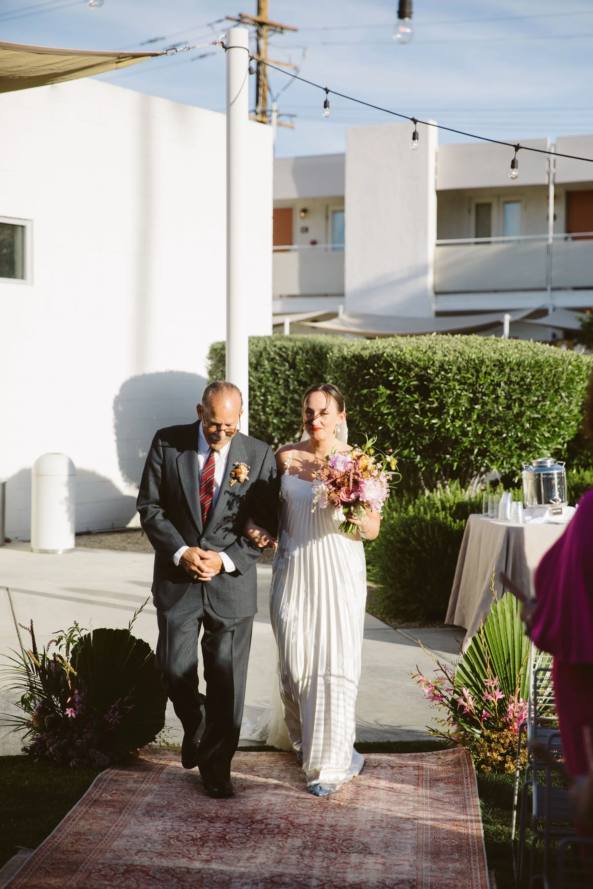 Modern Palm Springs Wedding