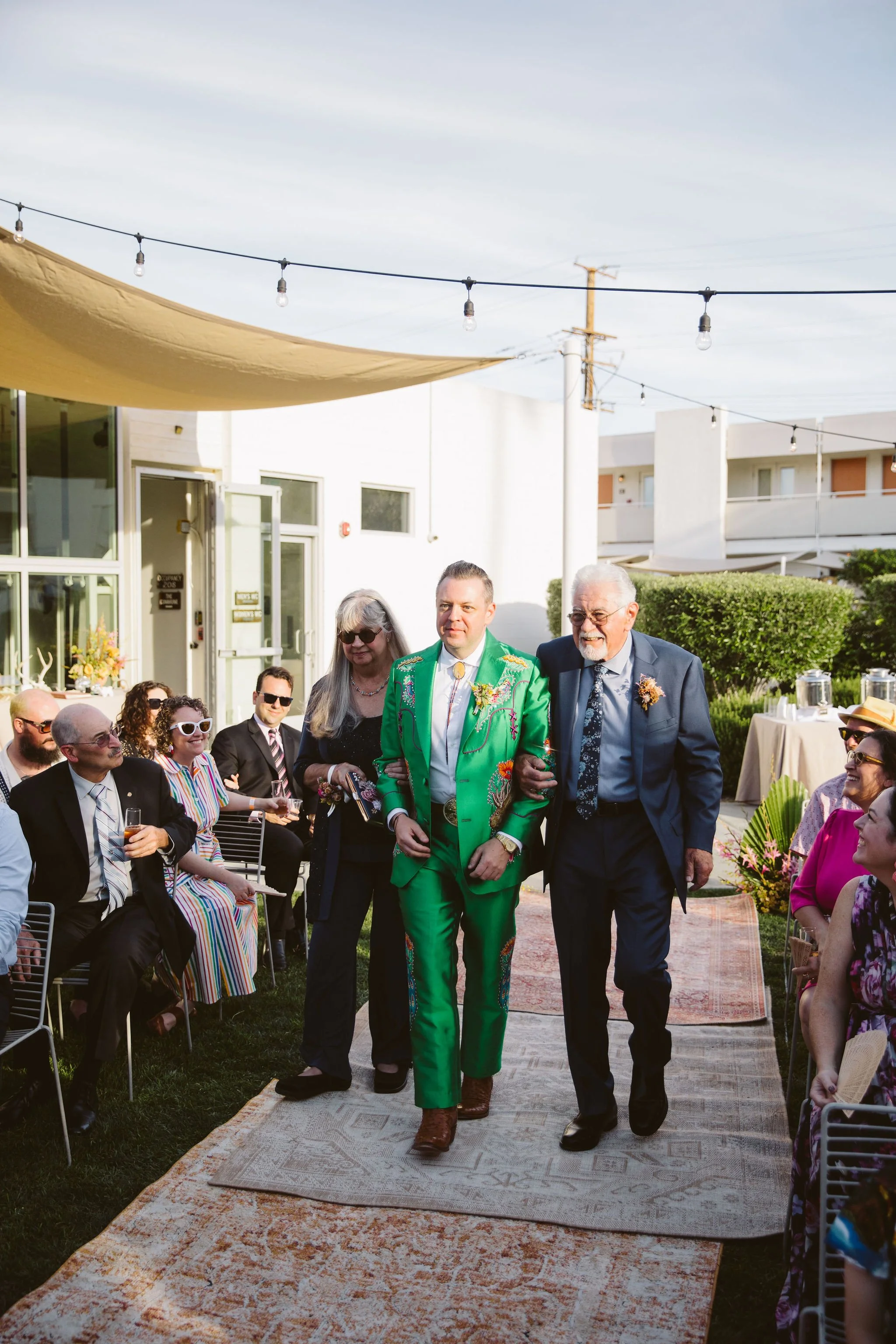 Modern Palm Springs Wedding