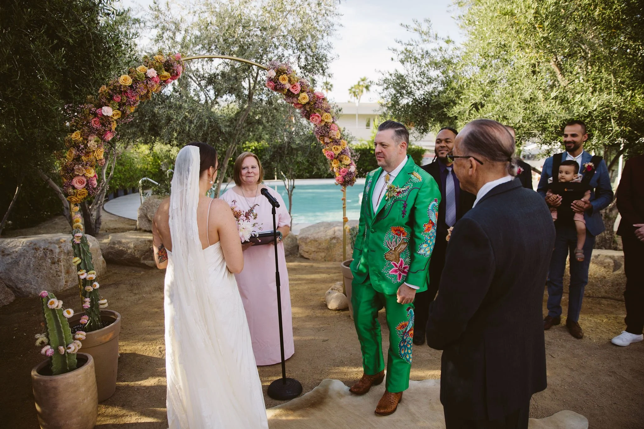 Palm Springs Wedding Ace Hotel