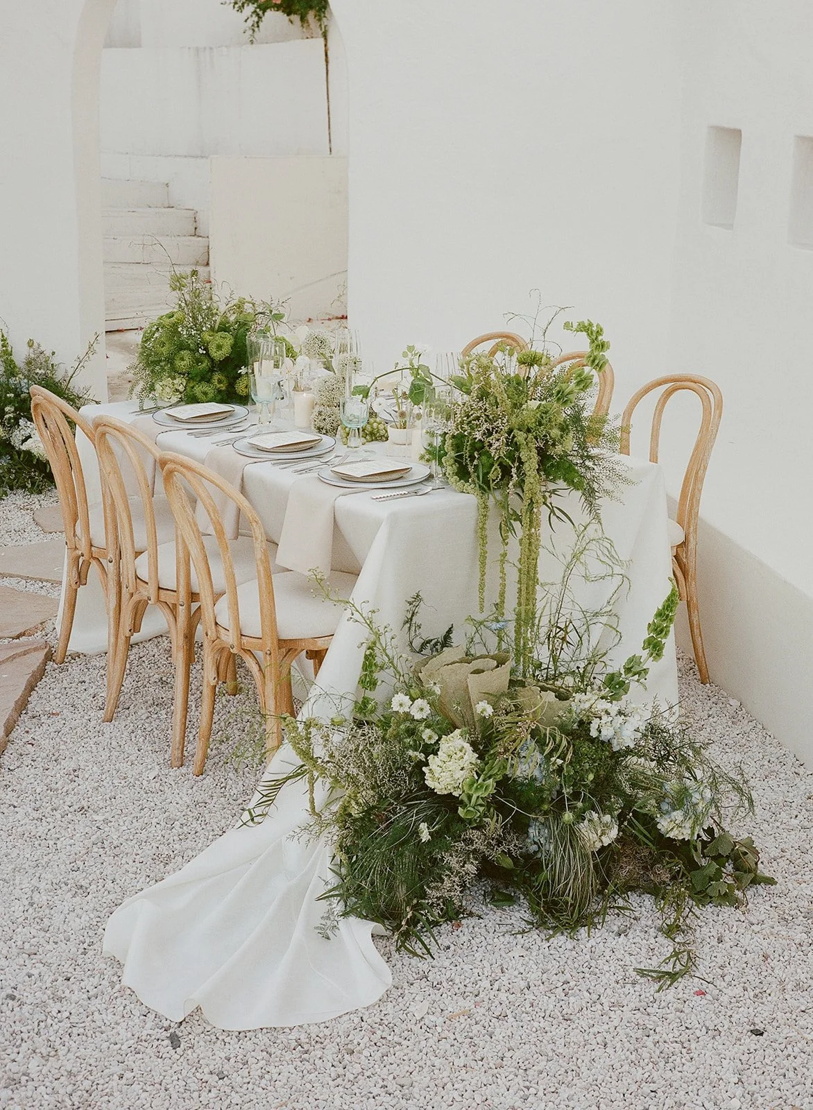 Luxury Santorini-Inspired Editorial