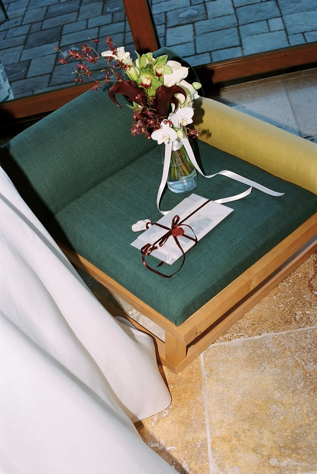 Wedding detail styling at a private estate wedding designed by a Los Angeles wedding planner.