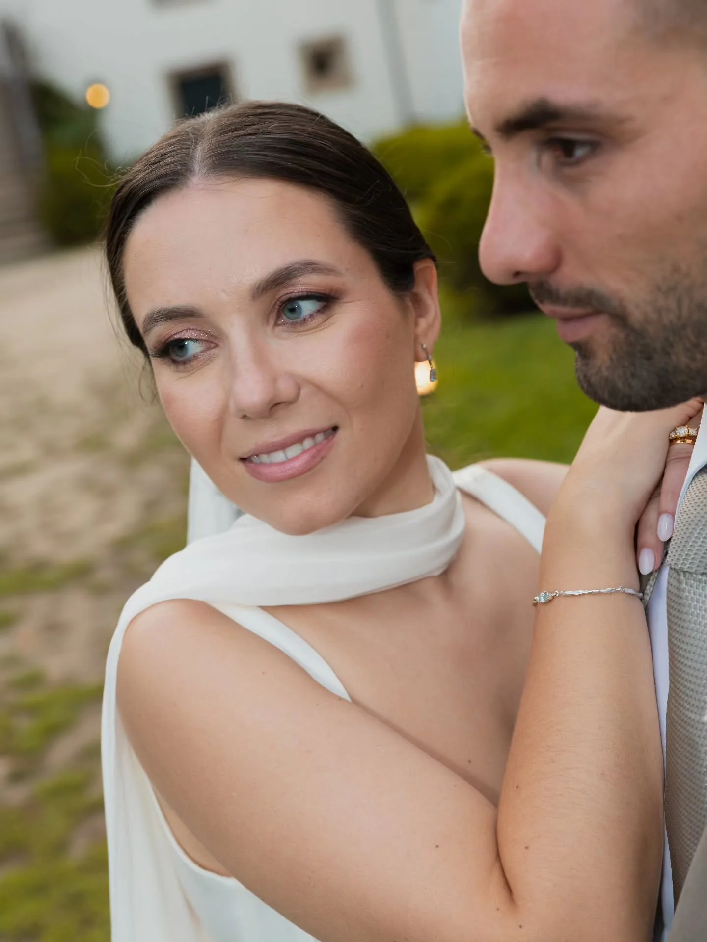 A fairytale love like this 🤍
.
.
Photo - @notyourtypicalphoto 
Video - @os_tais 
Bride - @catiaalheira 
Dress - @jesuspeiroporto 
Hair - @carlajoao.hairstylist 
Makeup - @marciadinoramakeup 
Shoes @zilianofficial 
Groom - @pedrqueiros 
Suit - @hugo_