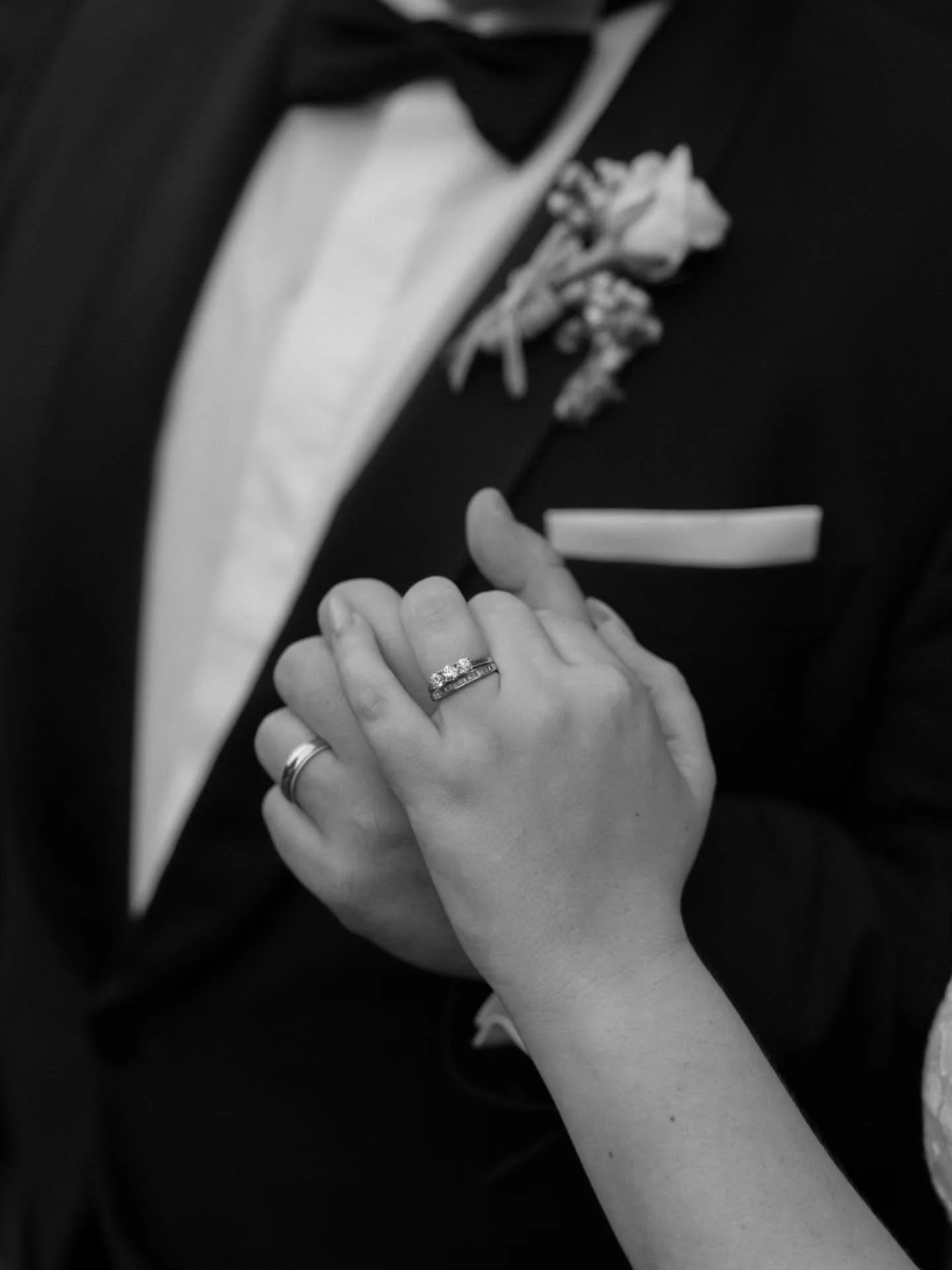 In black and white, emotions speak louder. 🤍